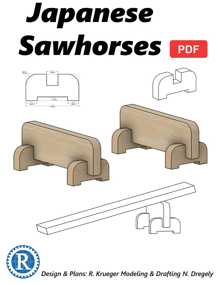 Plans: Low Japanese Sawhorses product image (1)