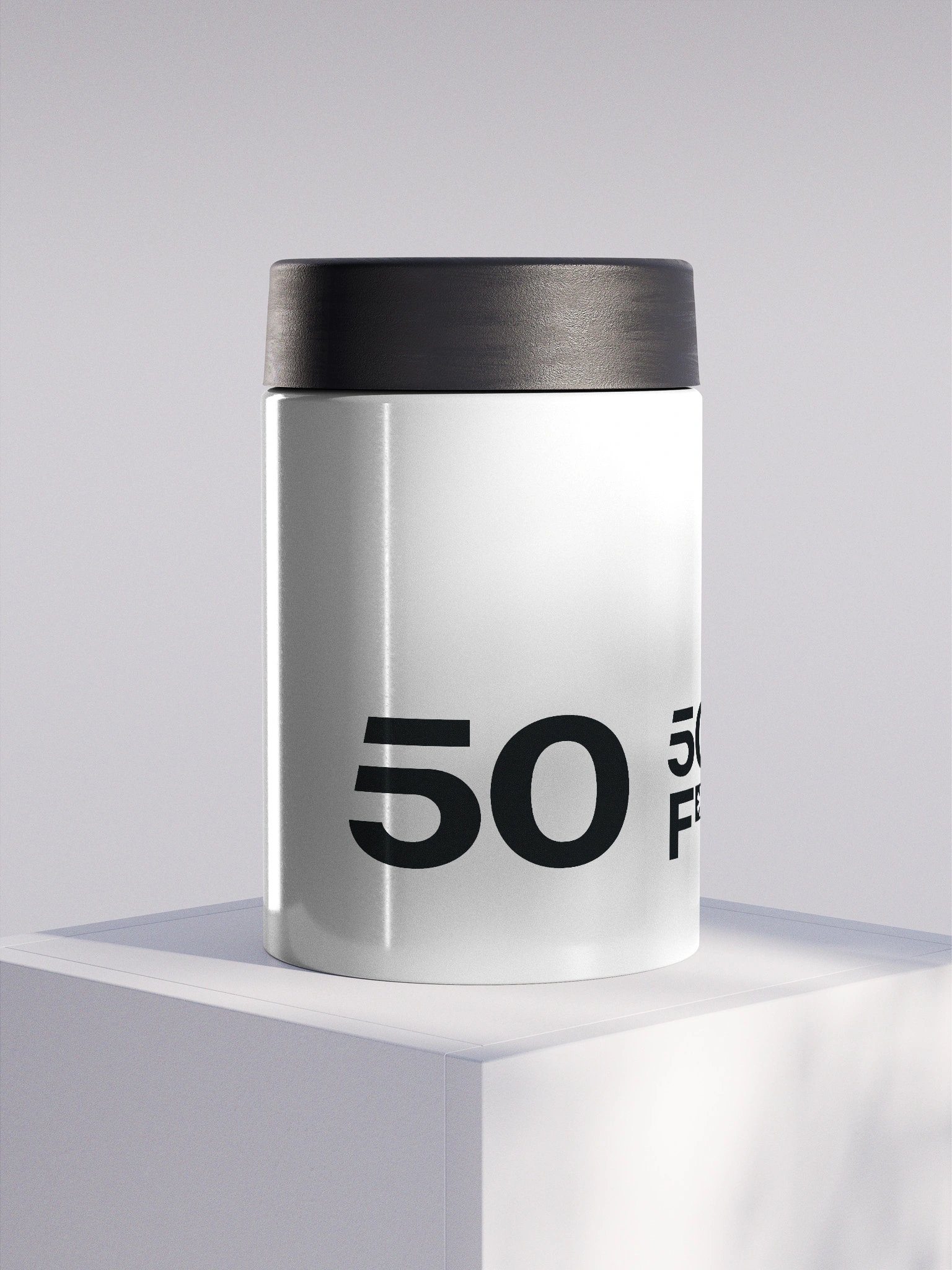 50 as FCK™ Stainless Steel Koozie product image (1)
