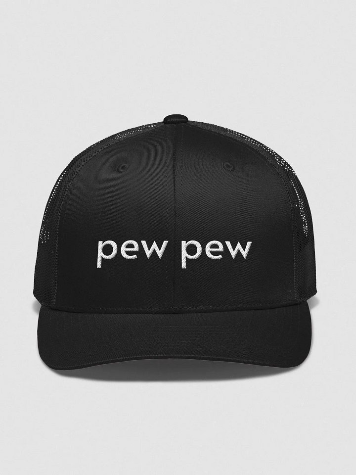 Pew Pew Trucker Hat product image (1)