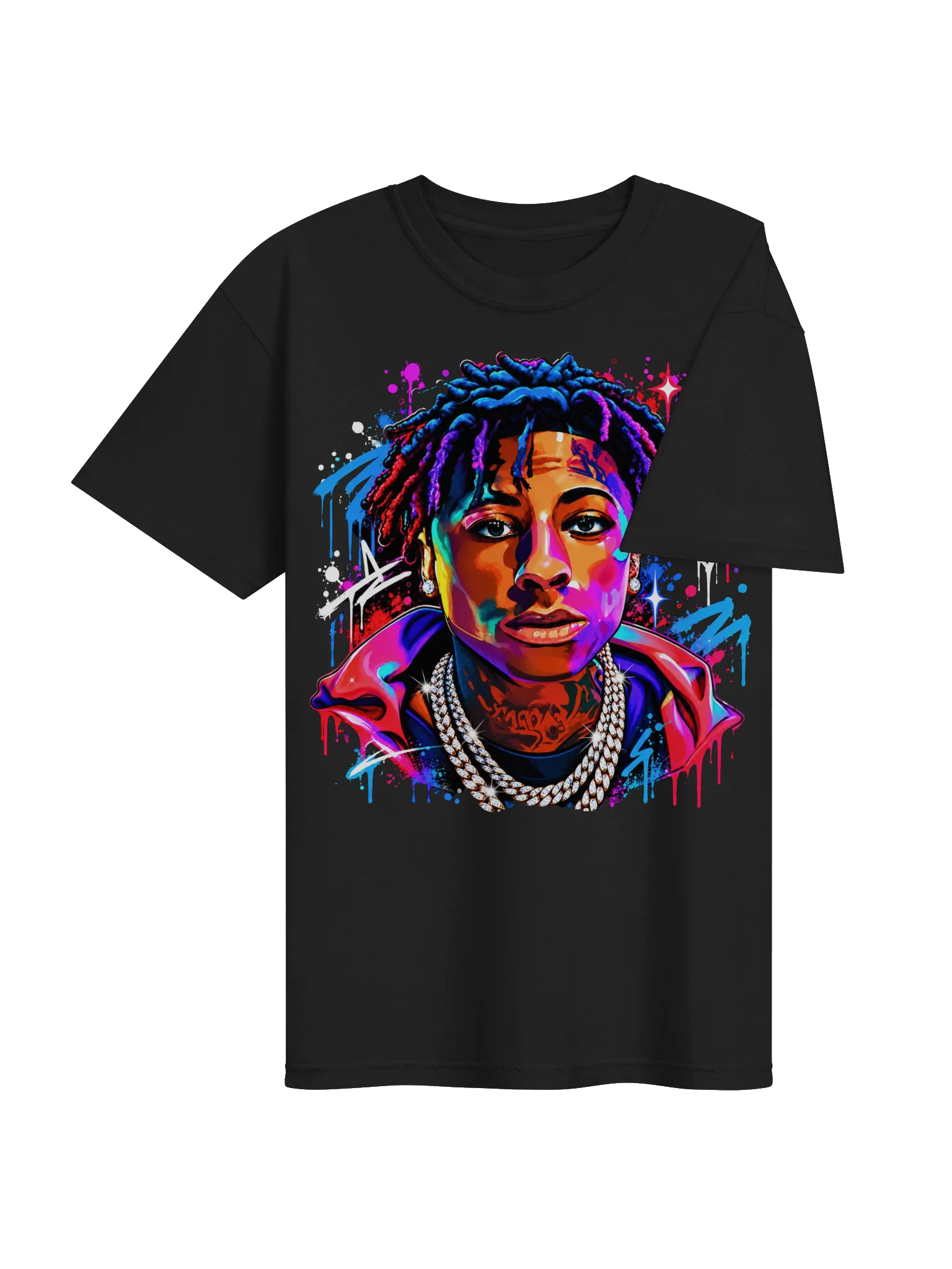 NBA Young Boy Street Art Tee product image (15)