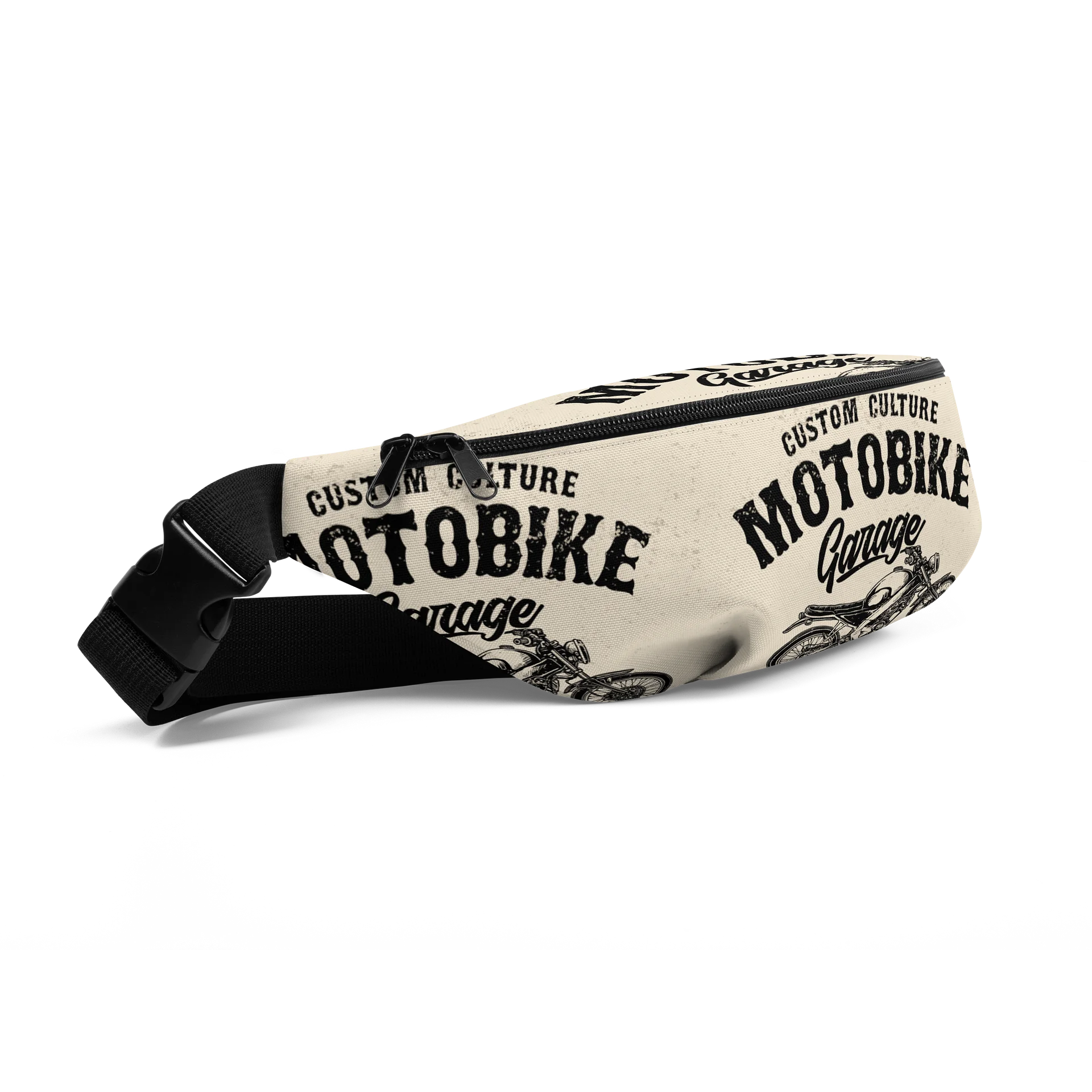 Vintage Motobike Garage Belt Bag product image (5)