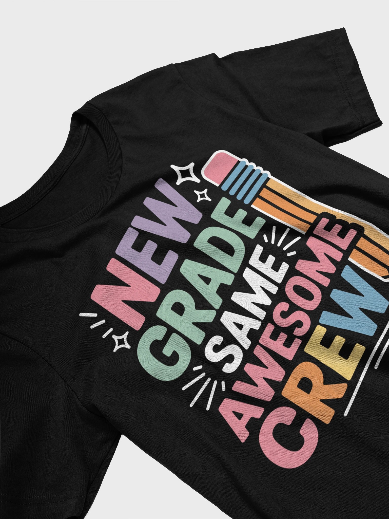 New Grade Same Awesome Crew Welcome Back To School Unisex T-Shirt product image (9)