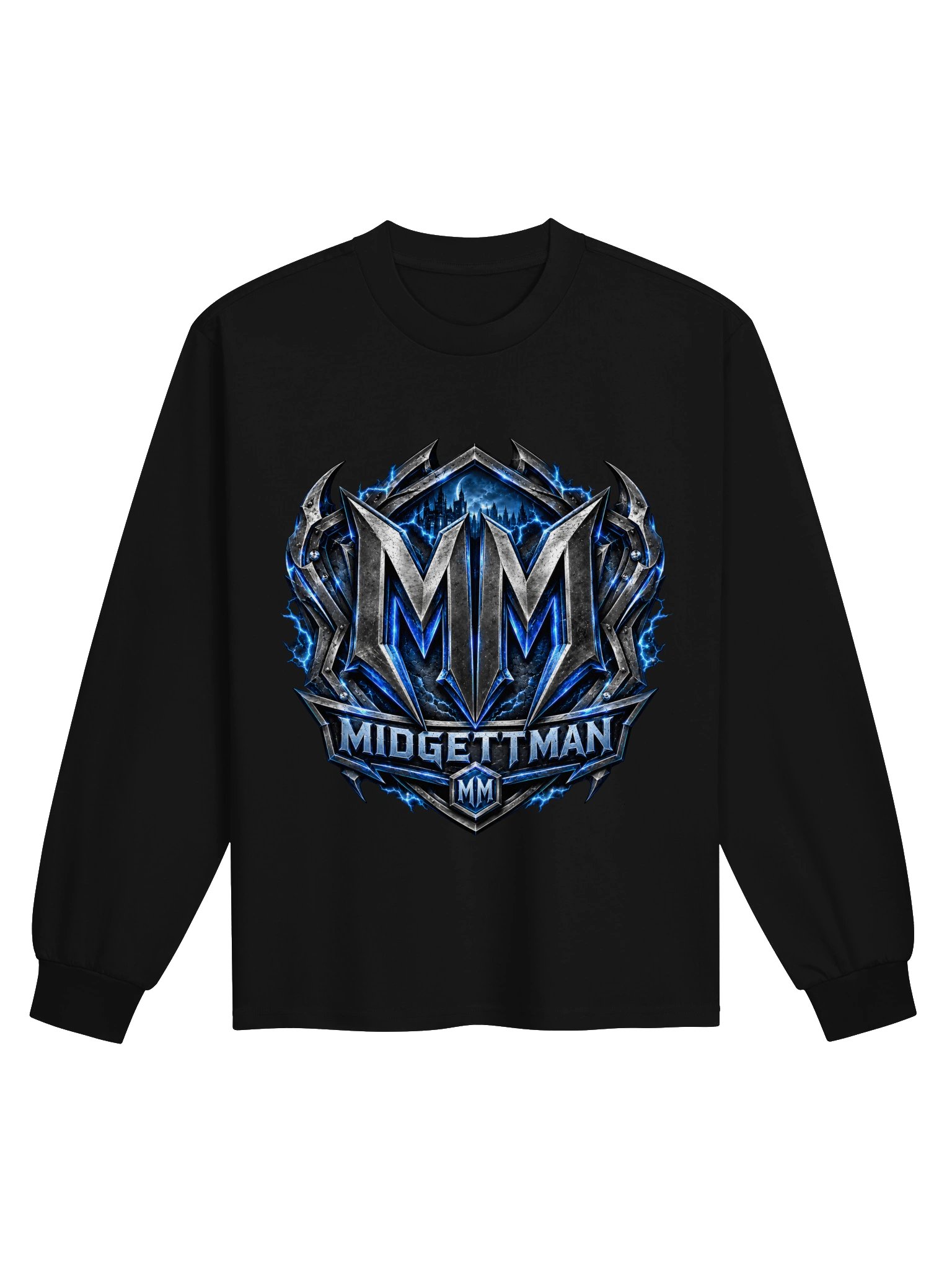 Midgettman Gothic Lightning Emblem Long Sleeve product image (3)