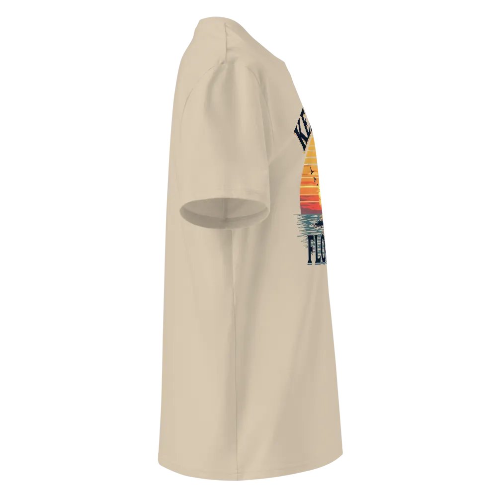 Sunset Lighthouse Organic Tee product image (3)