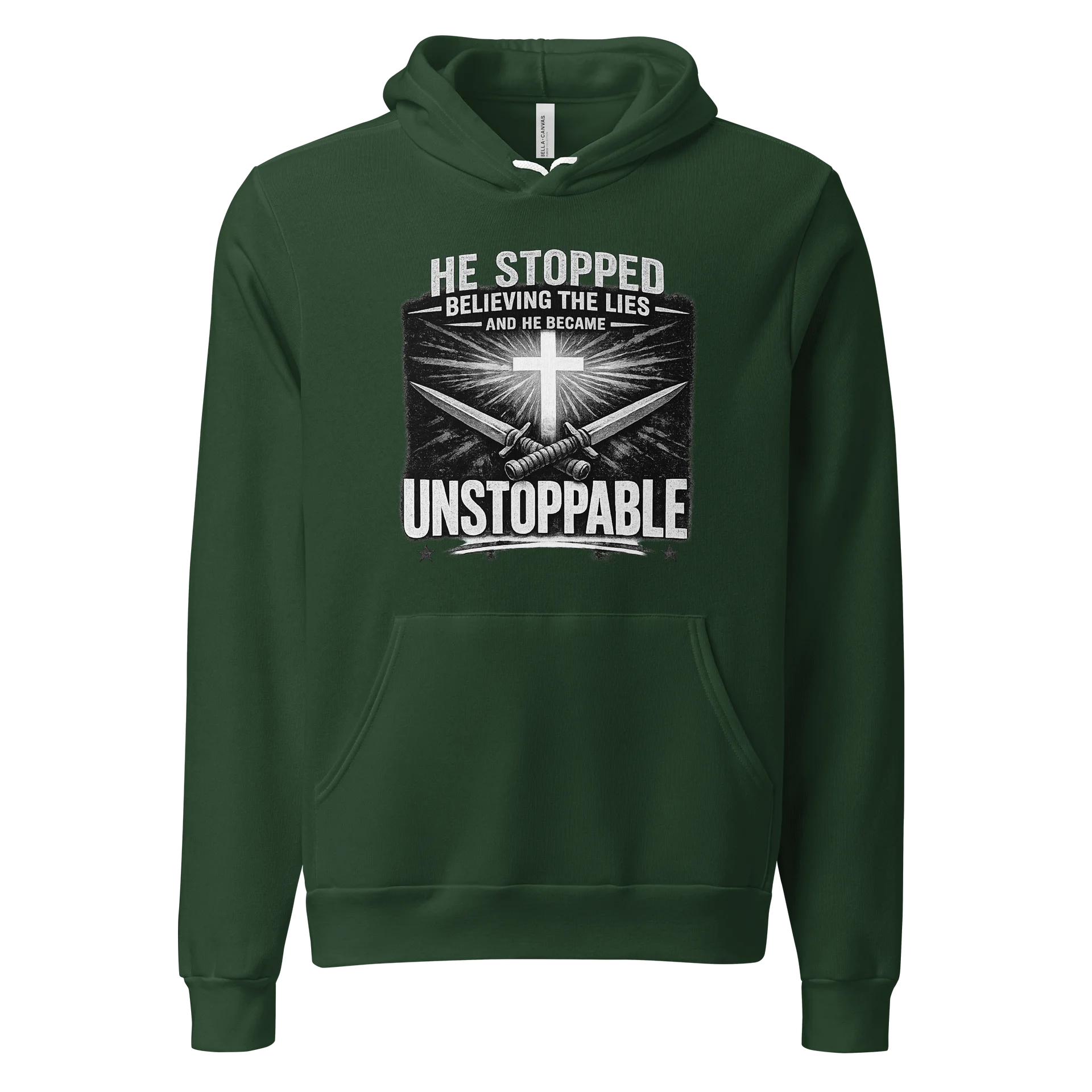 Unstoppable Faith Men’s Hoodie product image (1)
