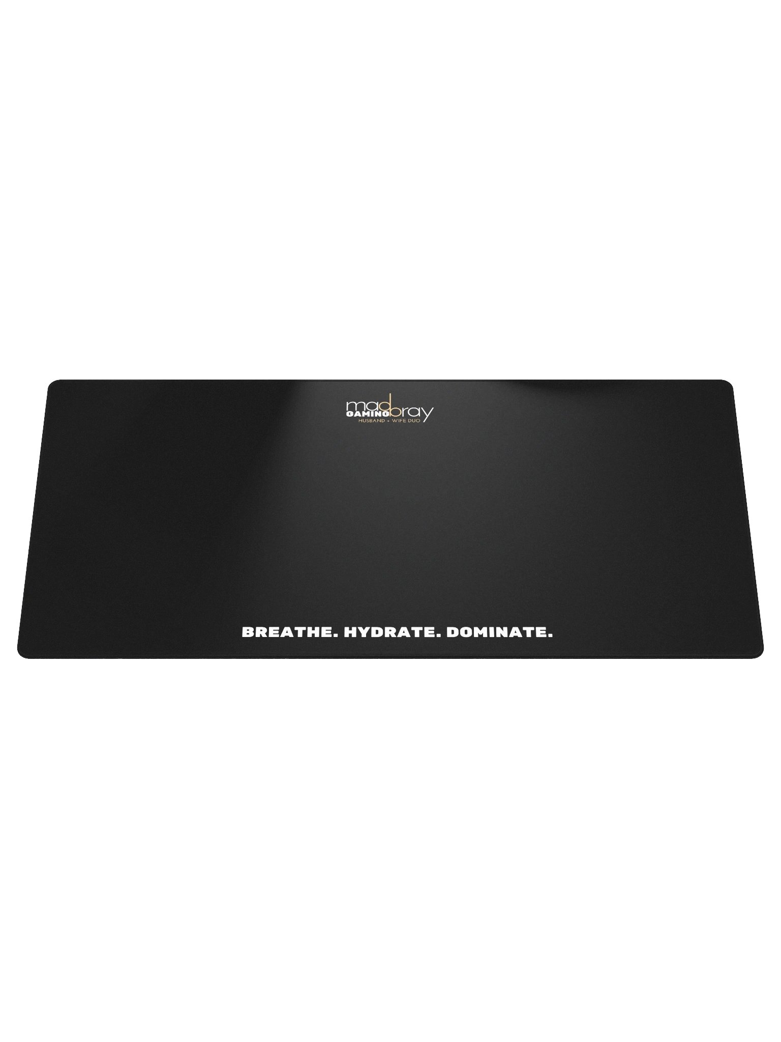 BREATHE. HYDRATE. DOMINATE. Gaming Mouse Pad product image (1)