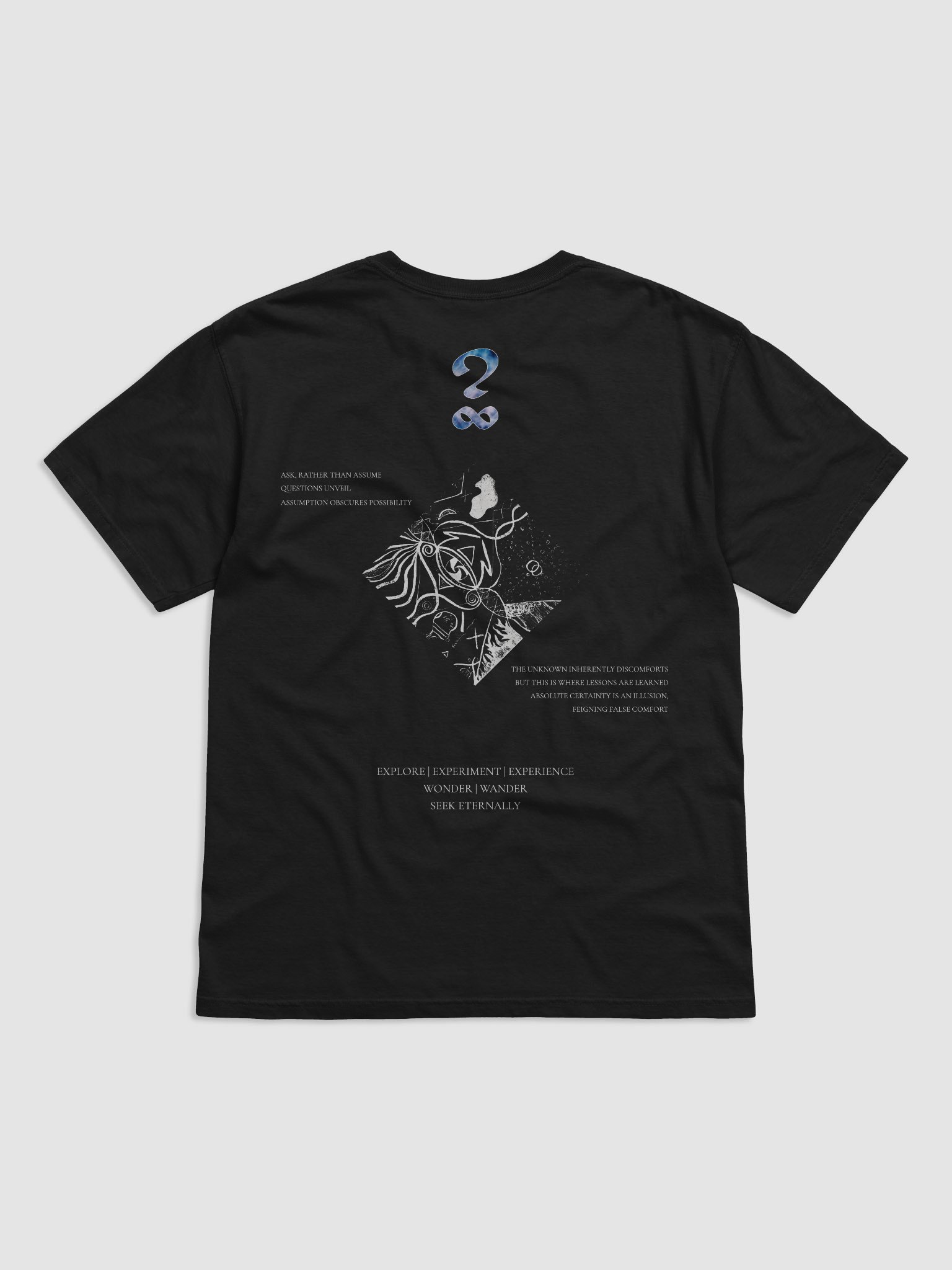 INFINITE INQUIRY [abstraction002] //shirt product image (1)
