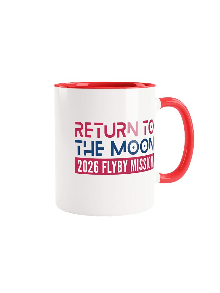 Lunar Mission Mug April 1 2026 Keepsake, Two Tone Ceramic Cup product image (1)