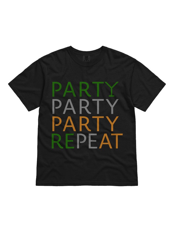 Party Party Party Repeat Graphic Tee - Event Wear product image (1)