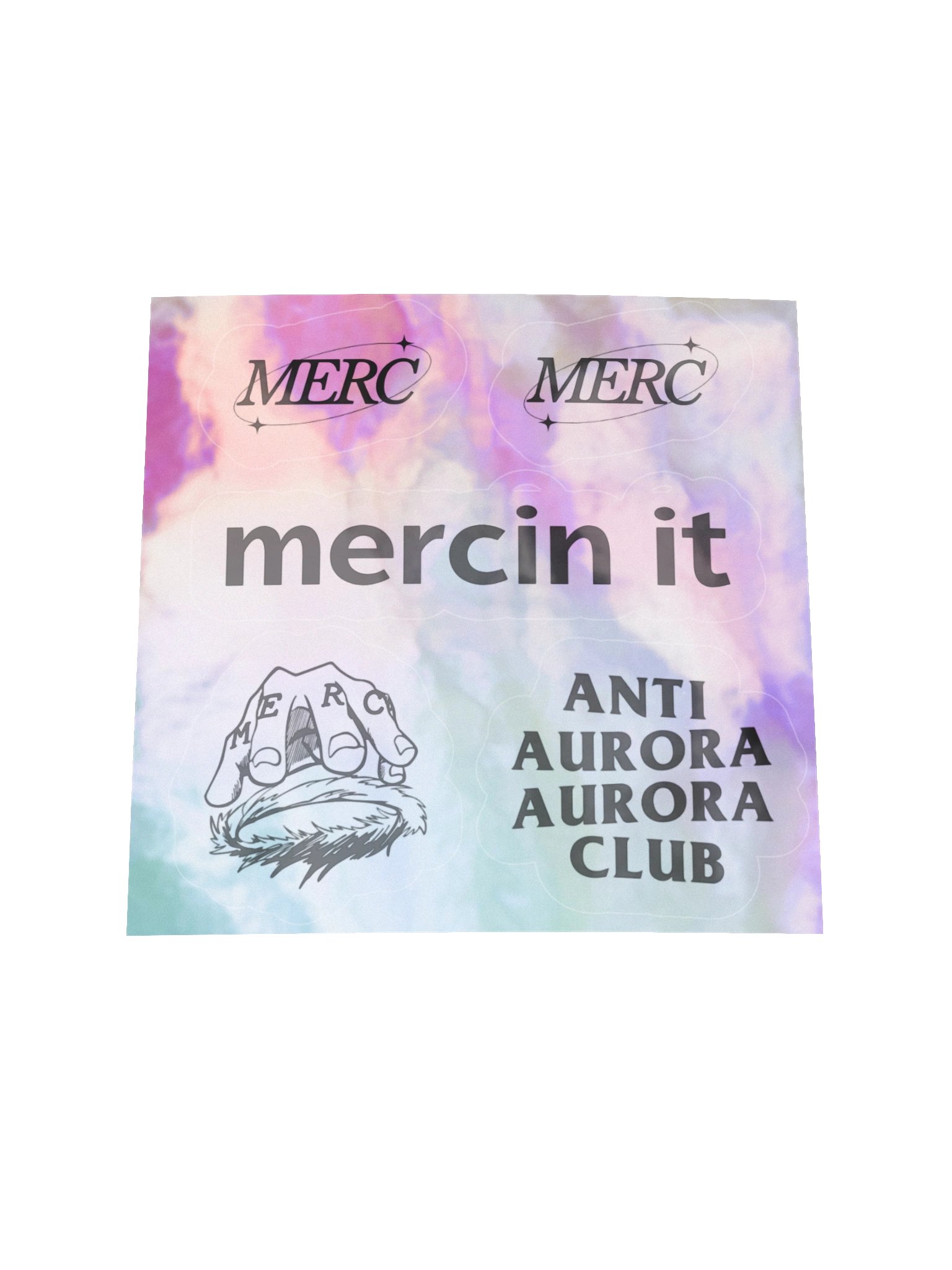 HOLOGRAPHIC MERC STICKERS product image (1)