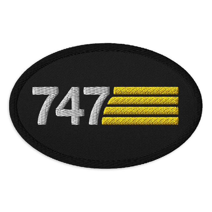 Boeing 747 Classic Embroidered Patch product image (1)