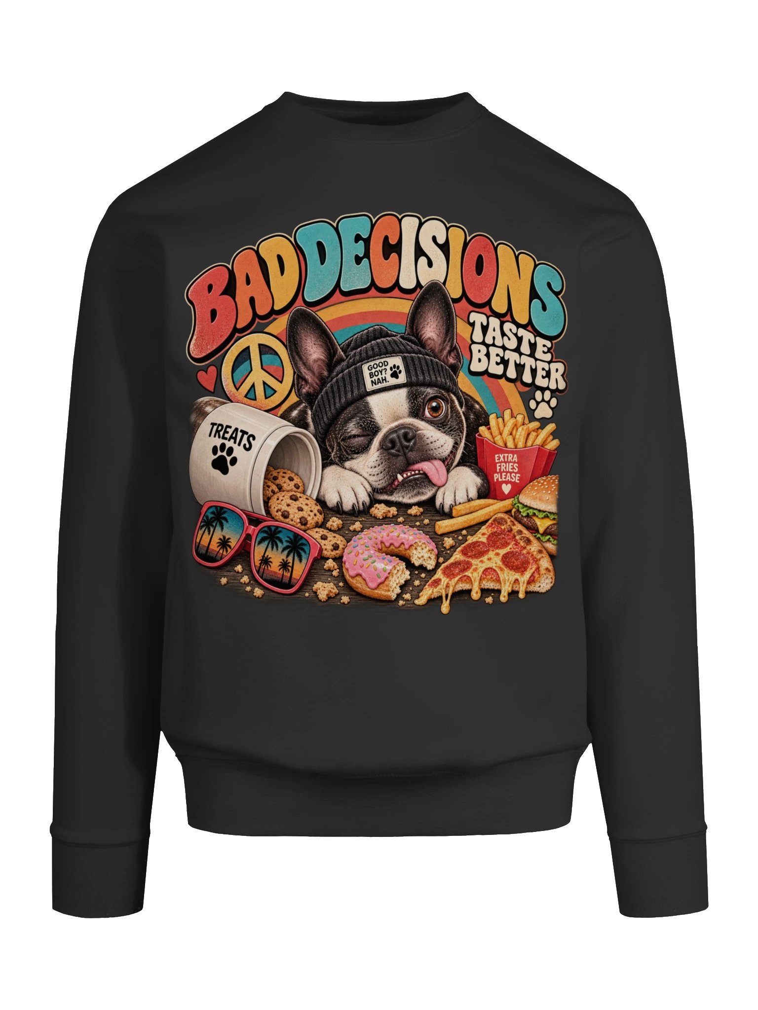 Bad Decisions Taste Better Sweatshirt product image (57)