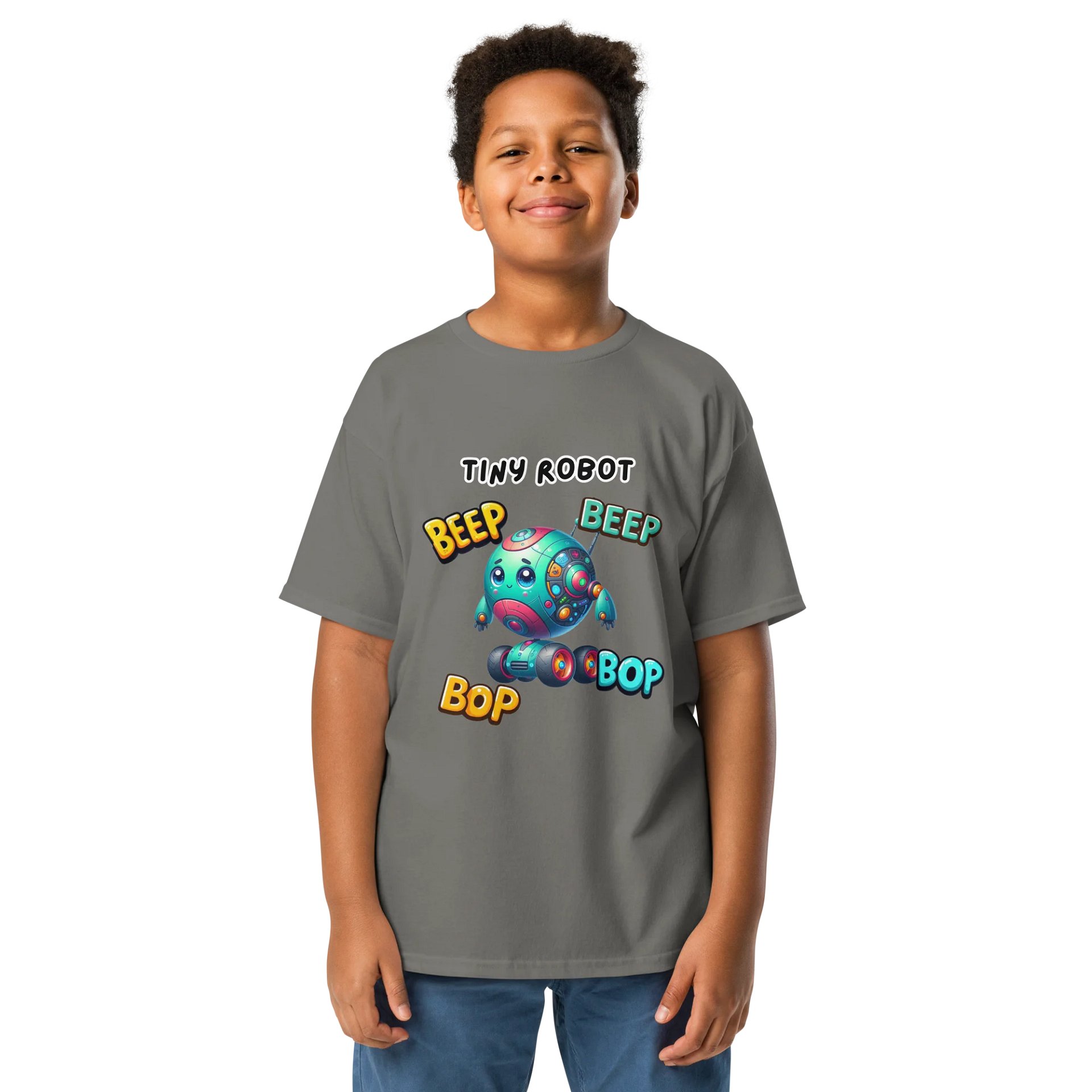 Tiny Robot BEEP BOP, Youth Tee product image (11)