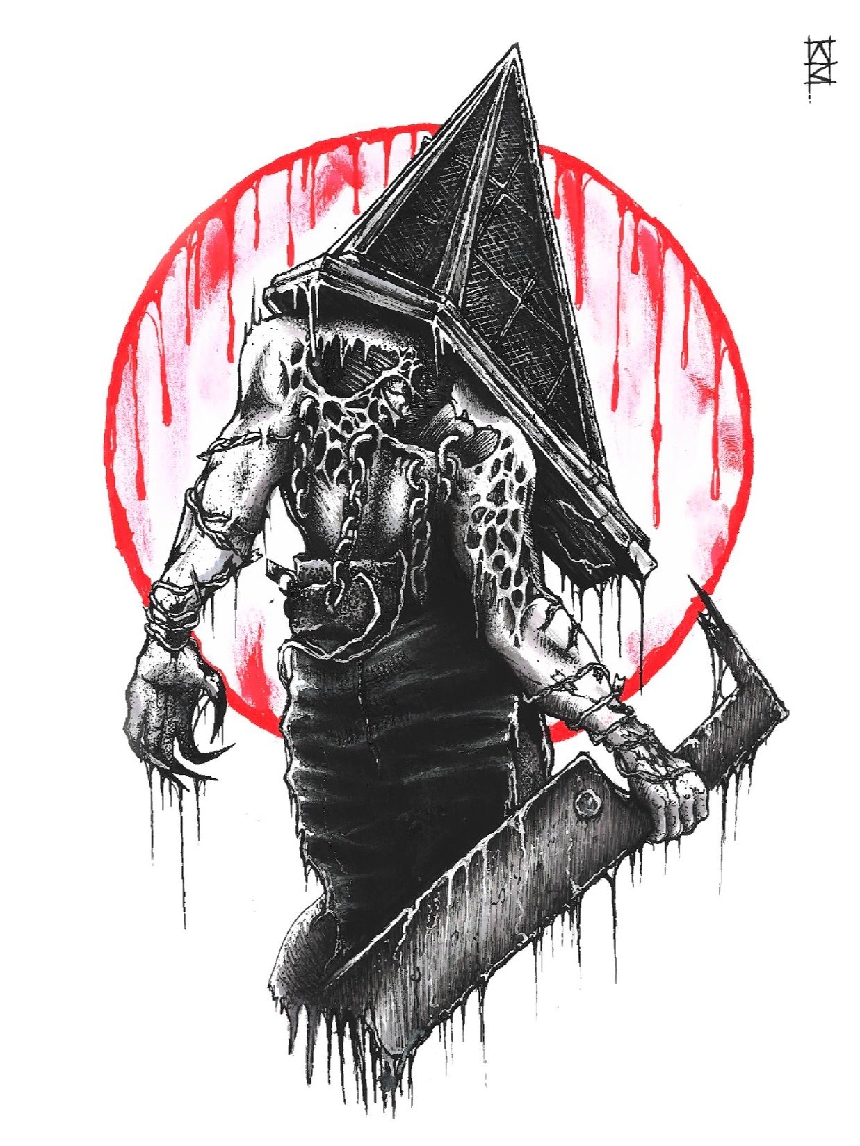 Pyramid Head Print product image (1)
