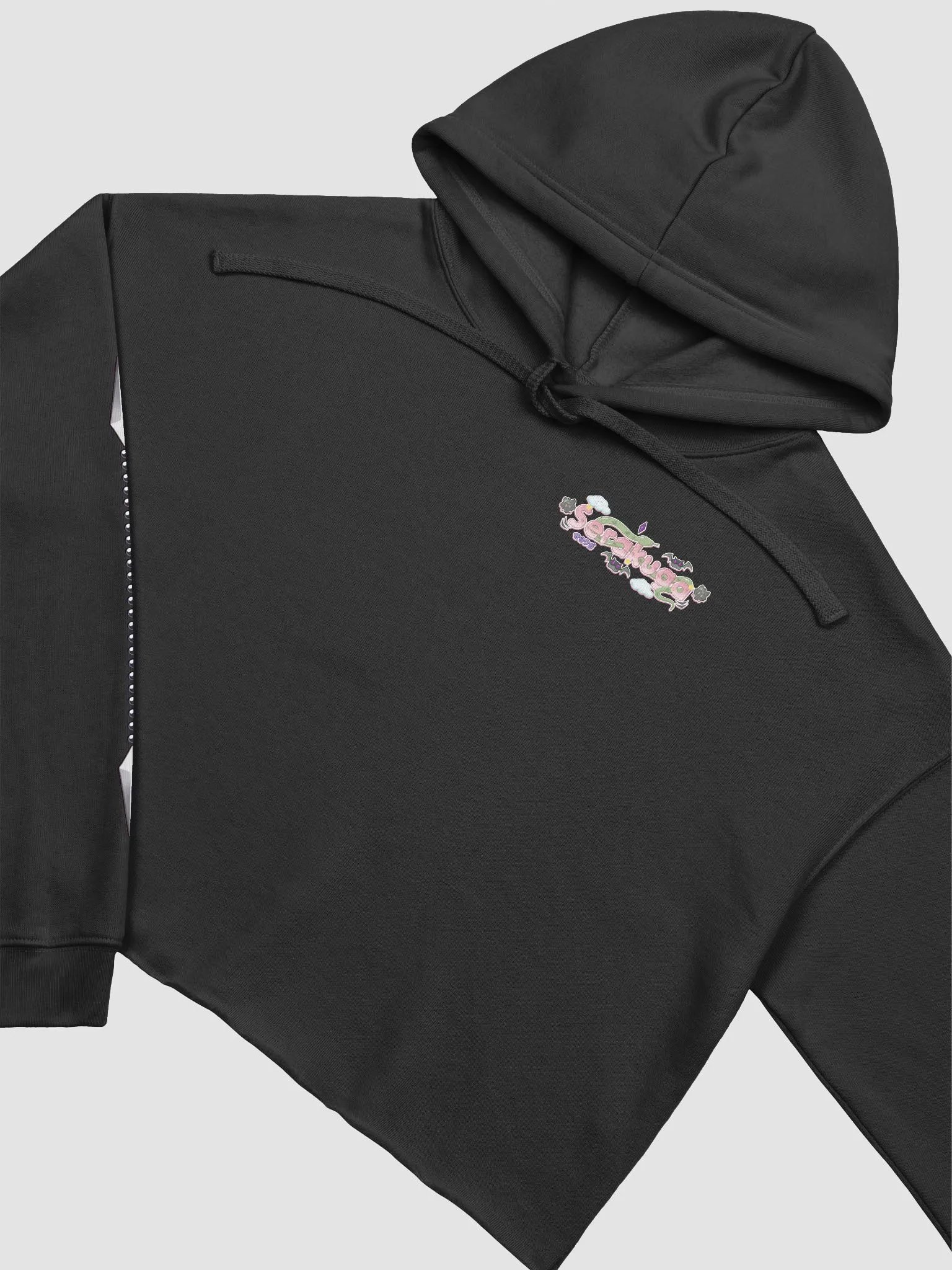 HEART OF THE SNAKE FLEECE CROP HOODIE product image (3)