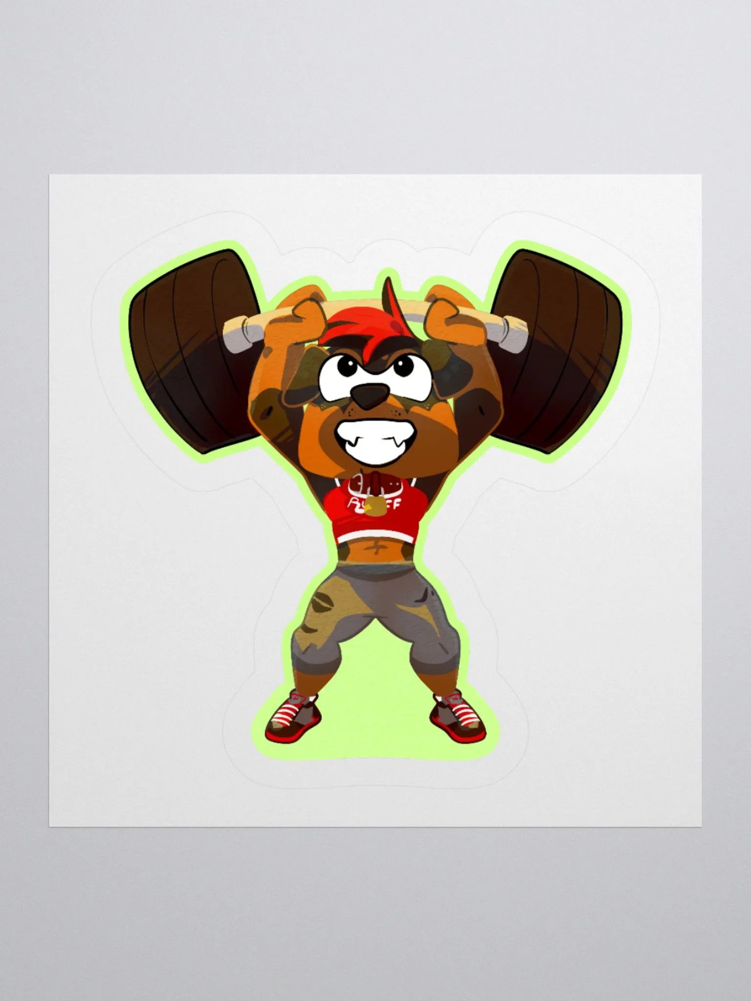 Ruby Workout Sticker product image (1)