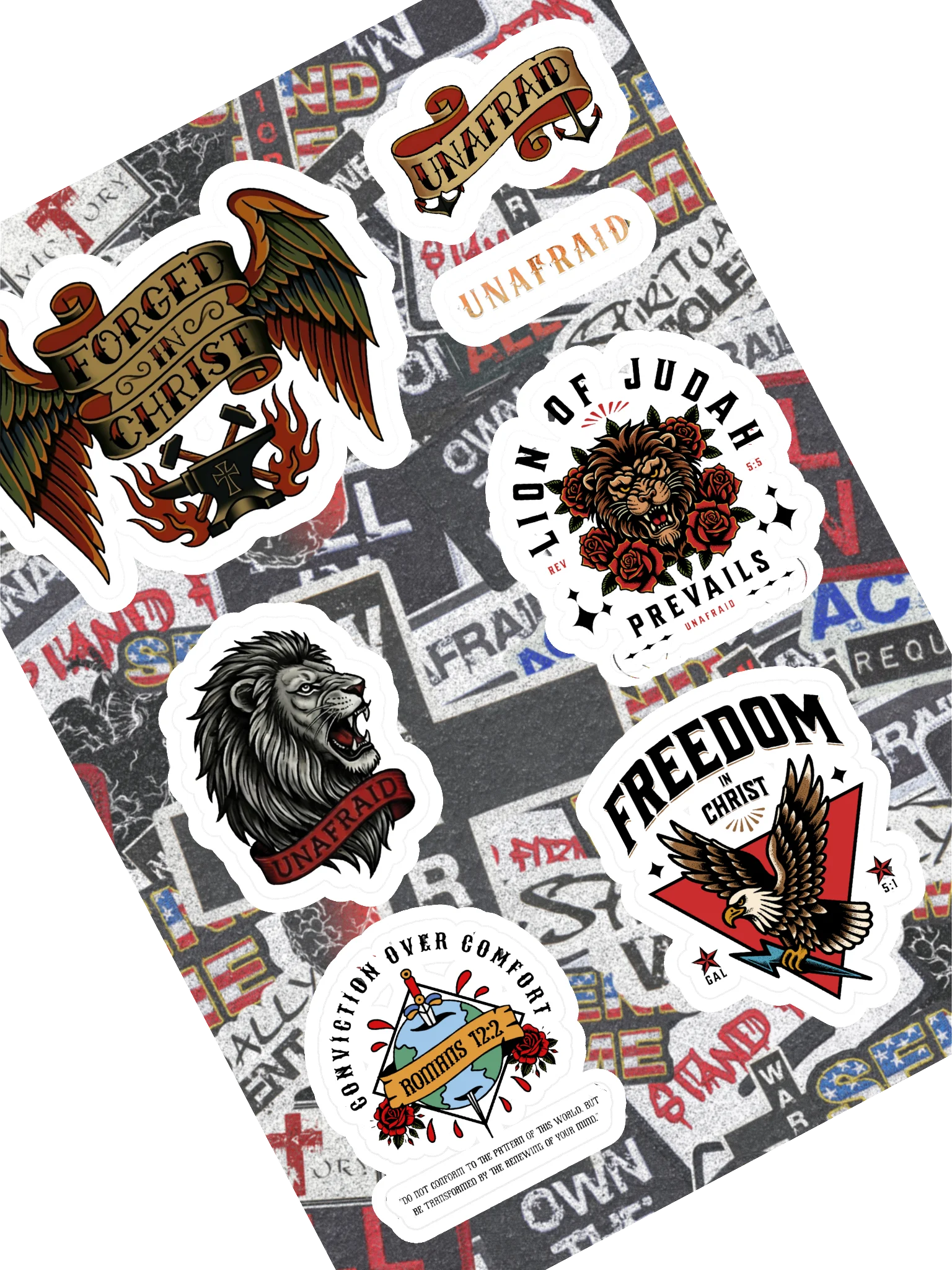 Traditional Sticker Sheet product image (1)