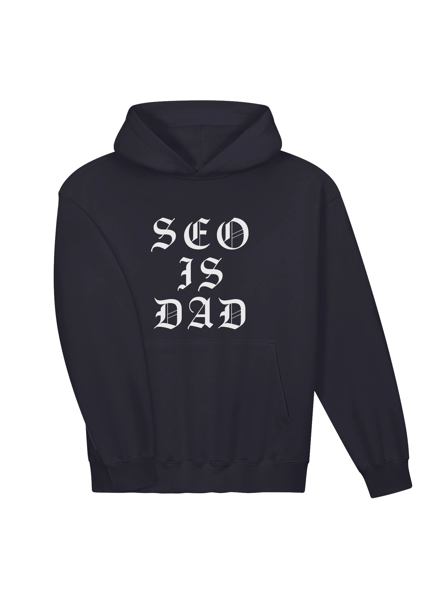 SEO IS DAD Gothic Hoodie (Front Print) product image (11)