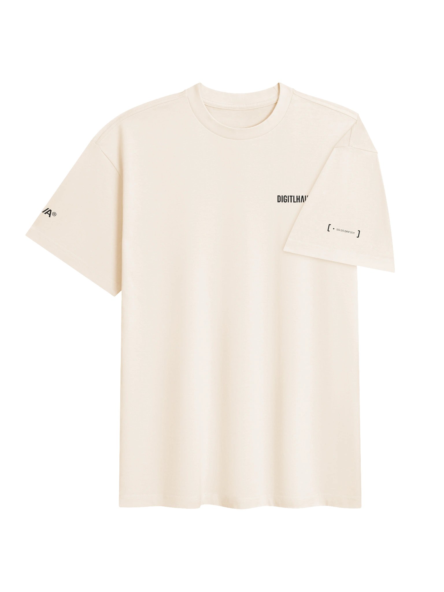 DigitlHaus T-Shirt Commerce Built for What's Next - Cream product image (4)