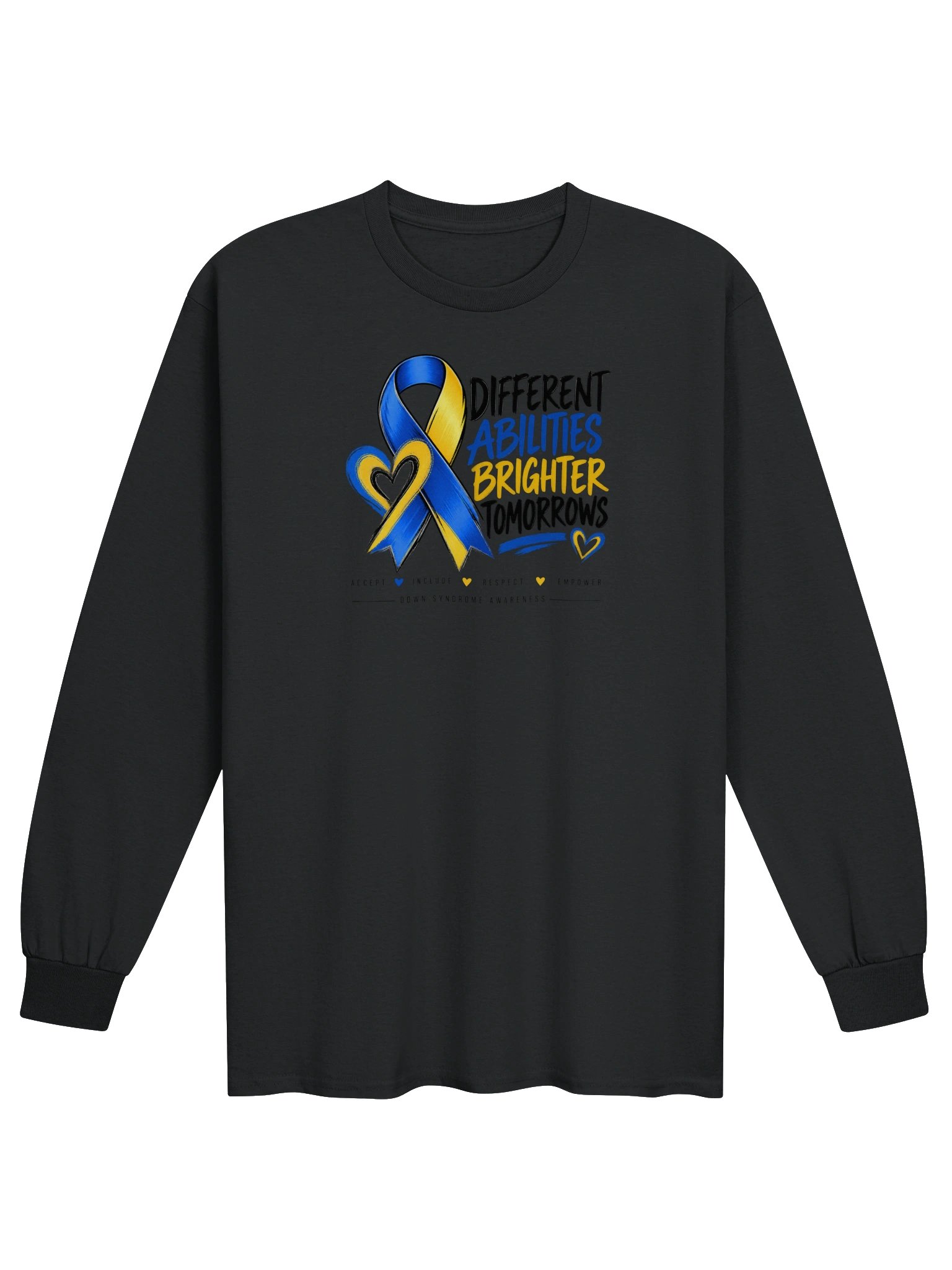 Blacktop Brand "Down Syndrome Awareness" Long Sleeve Tee product image (5)