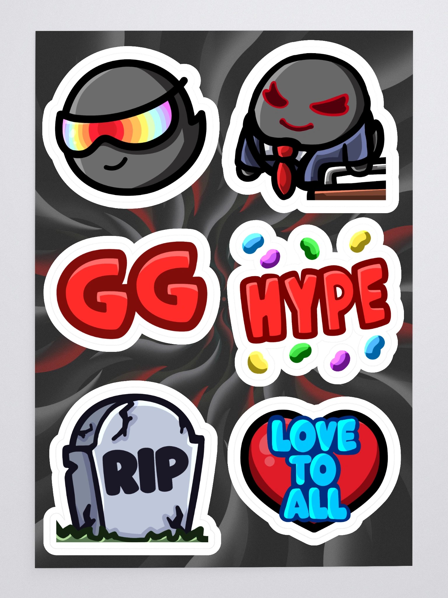 Emote Sticker Sheet 9 product image (3)
