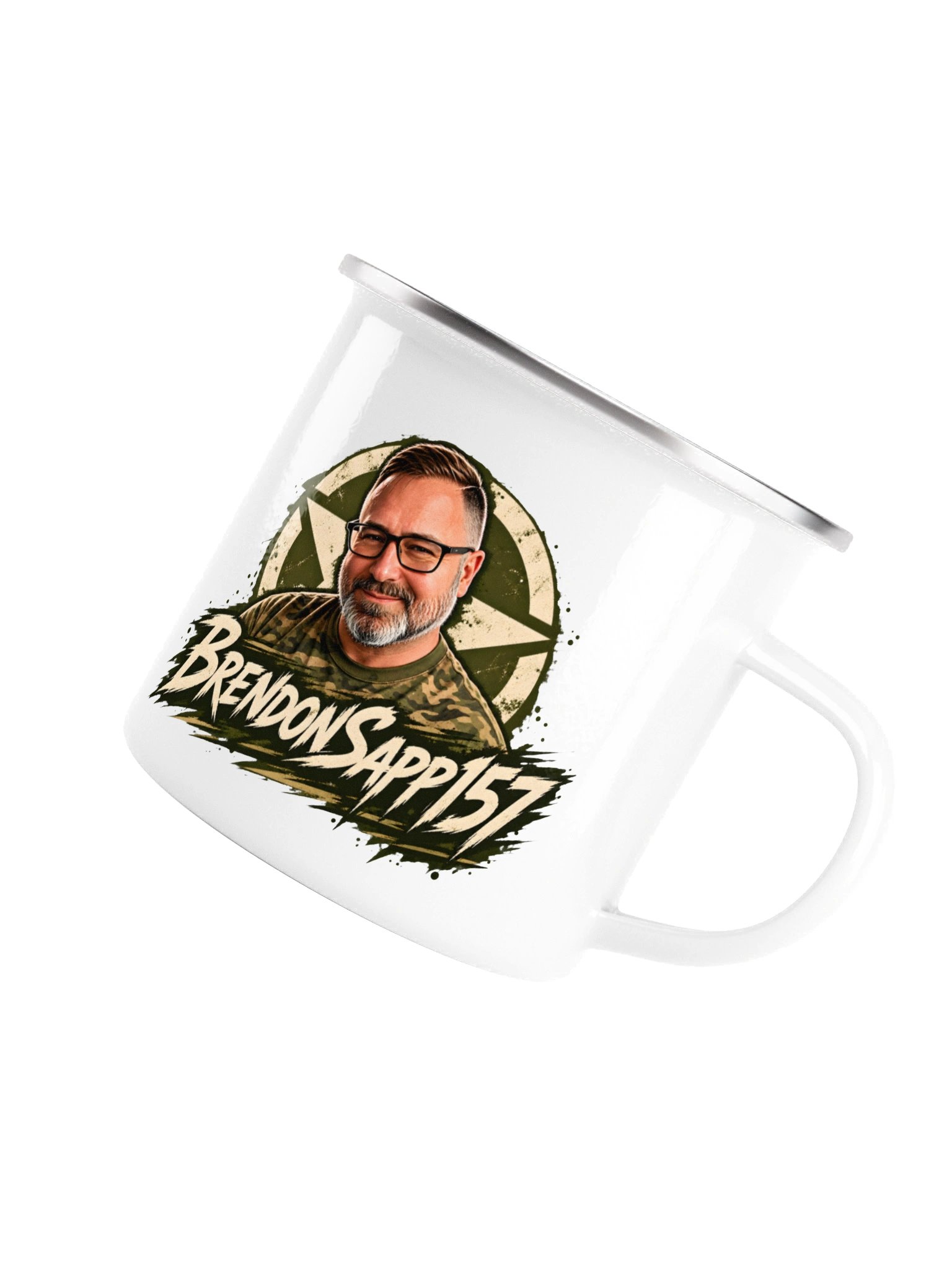 Brendon Sapp Camo Logo Mug product image (5)