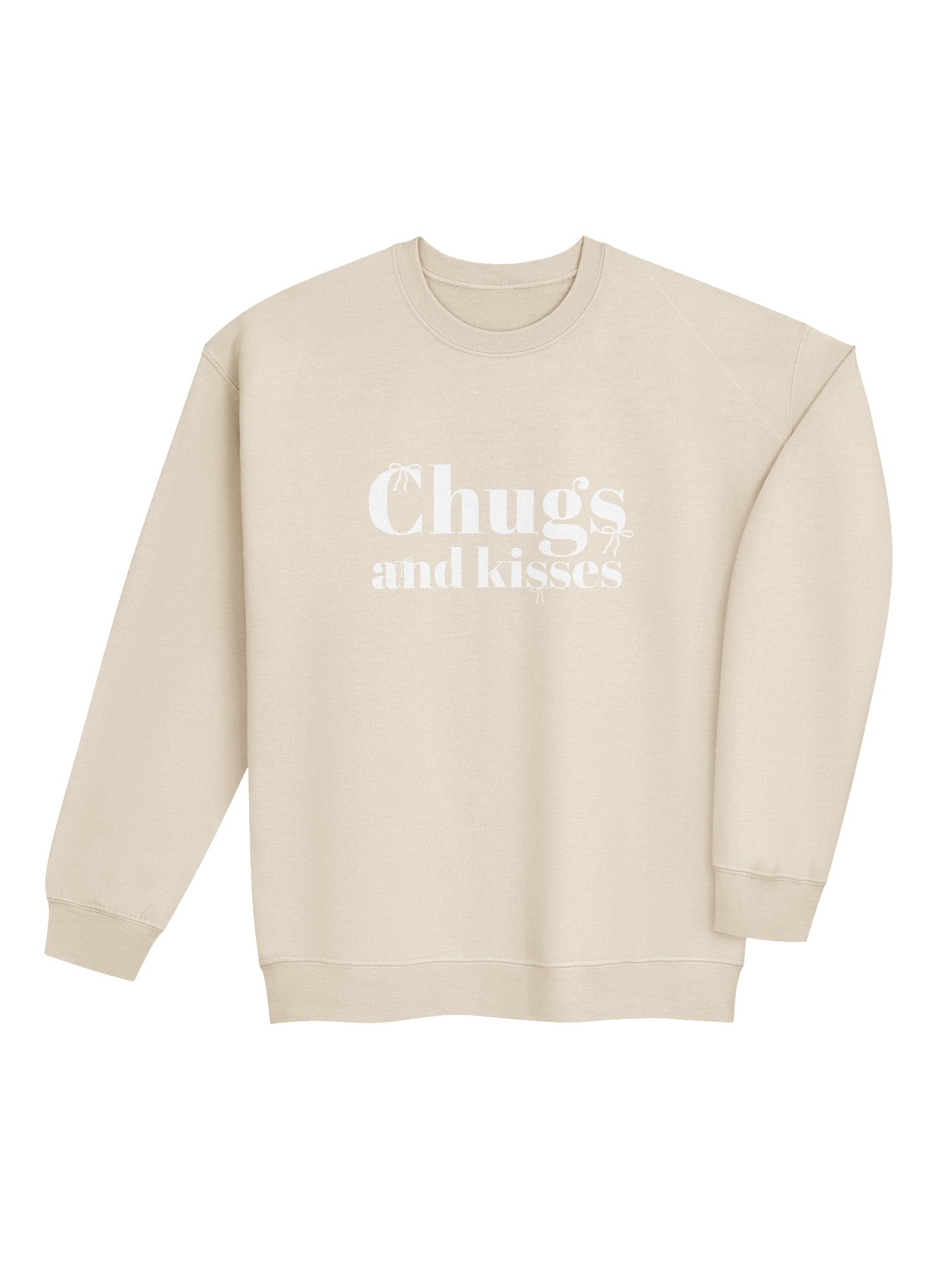 Beige Chugs and Kisses Sweatshirt product image (5)