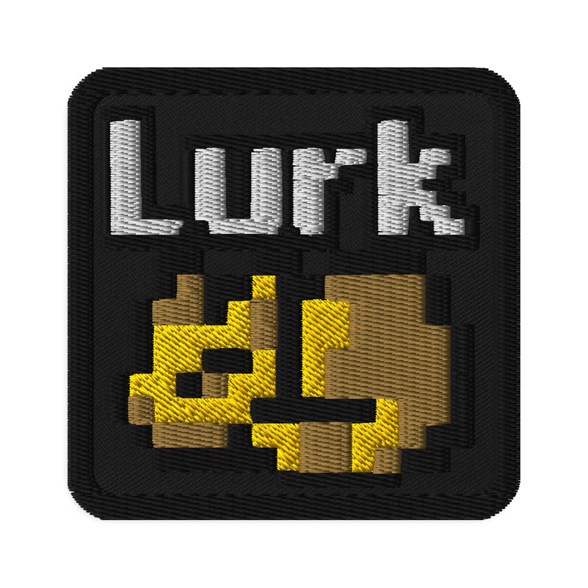 Pixelated Lurk Embroidered Patch product image (1)