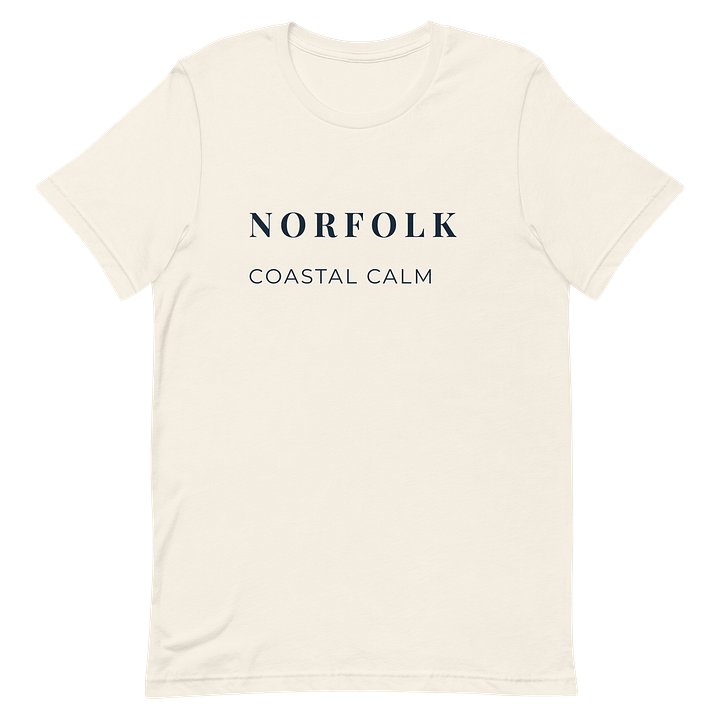 Norfolk Coastal Calm T-Shirt | Minimalist Norfolk Lifestyle Clothing product image (2)