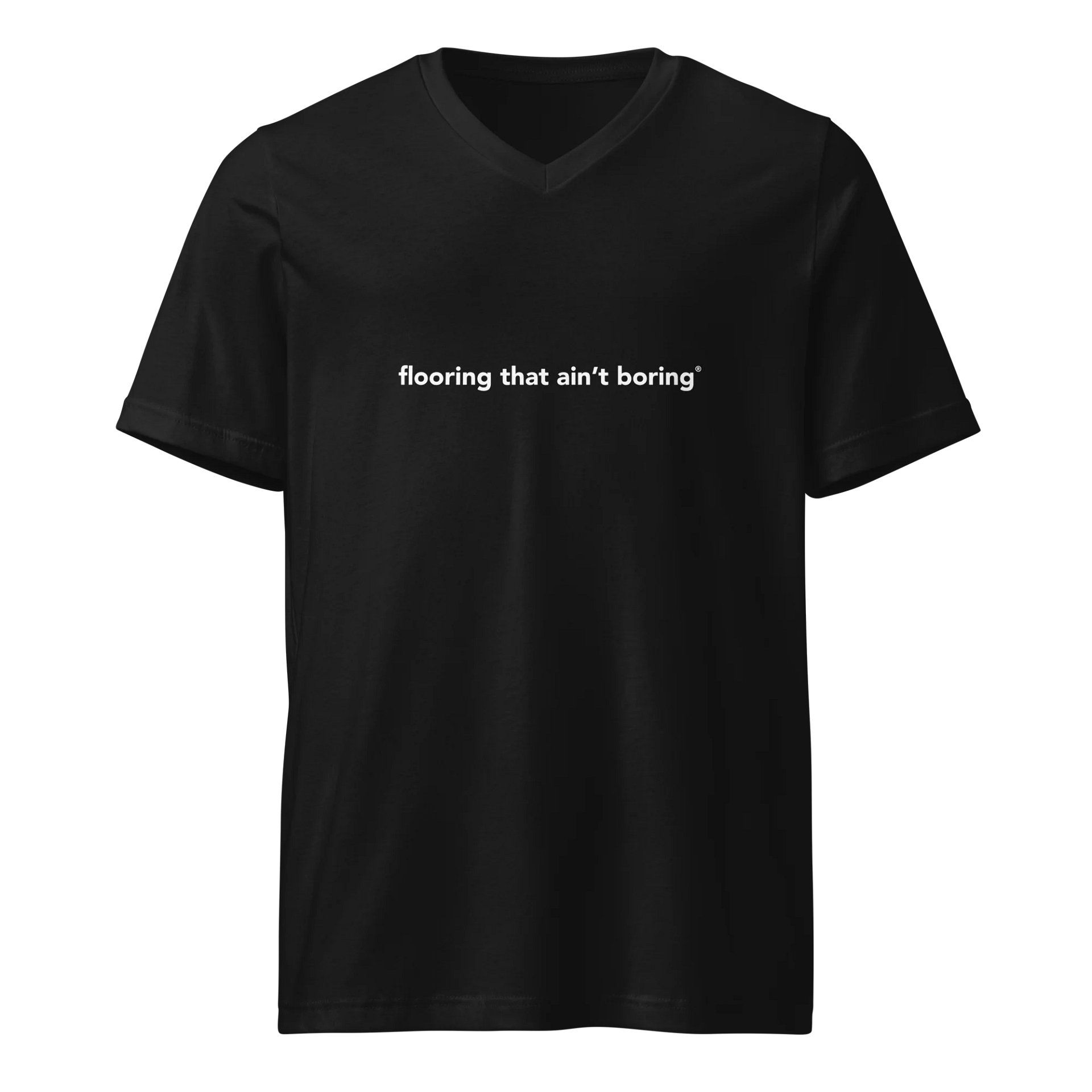 Unisex DCTUK Flooring That Ain't Boring V-Neck Tee product image (1)
