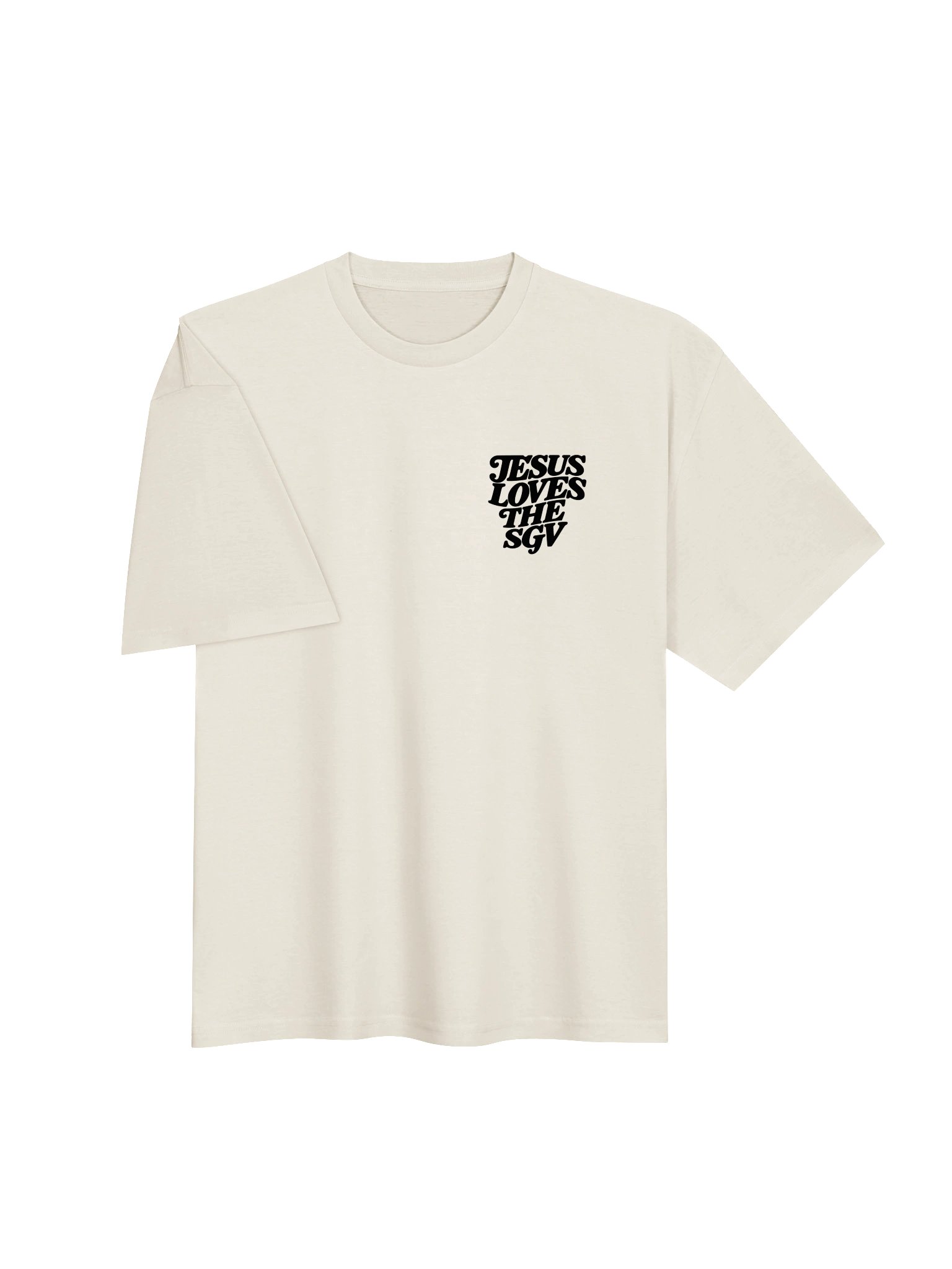 Jesus Loves the SGV Oversized Tee product image (5)