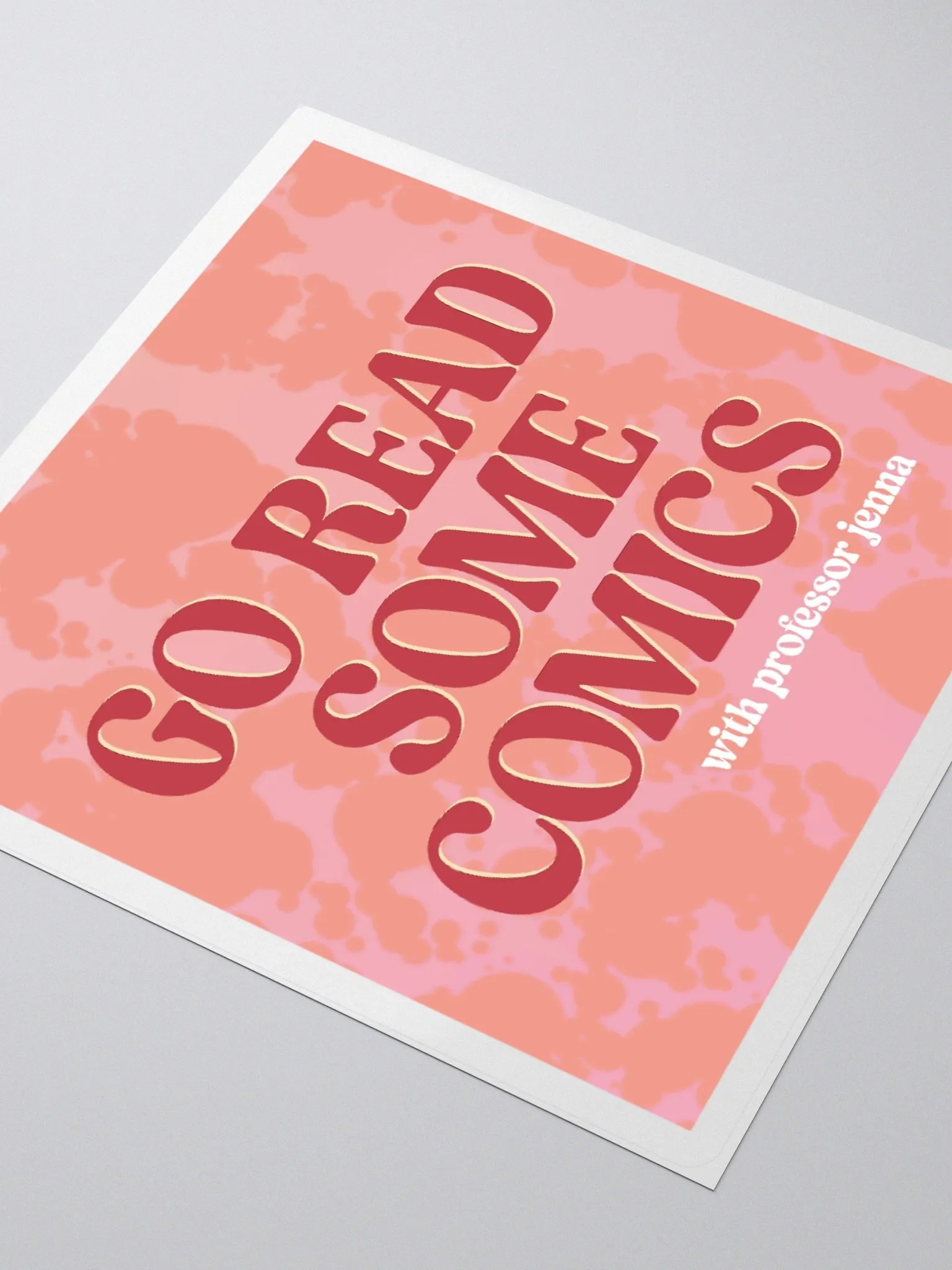 Go Read Some Comics Sticker product image (3)