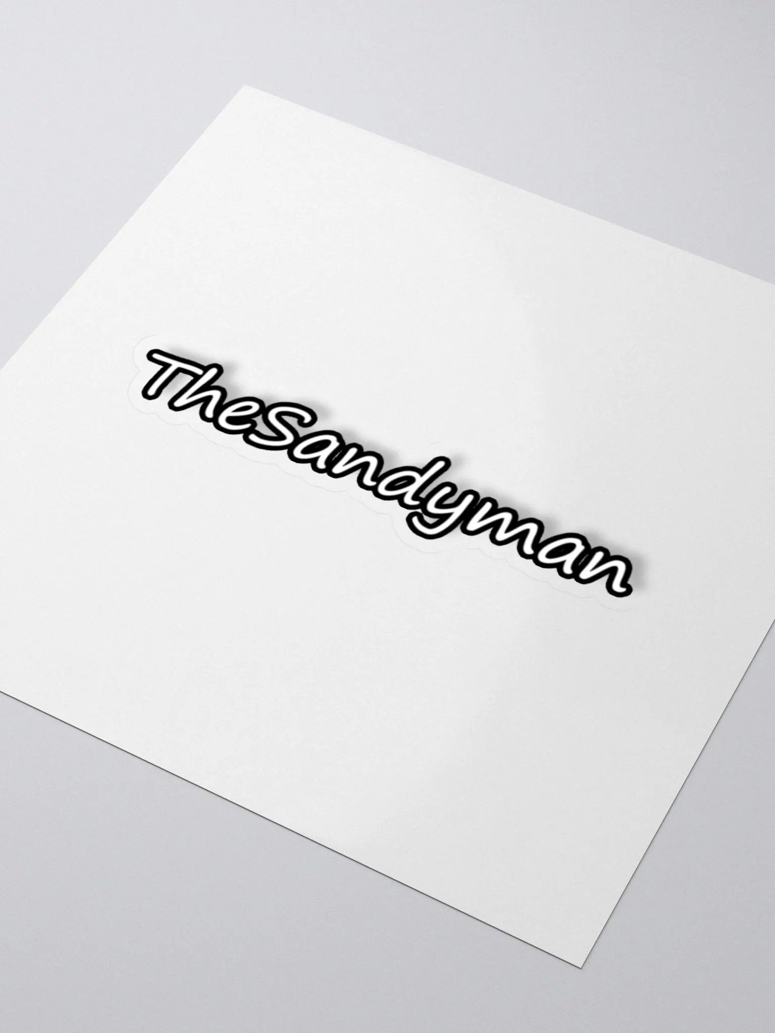 TheSandyMan Sticker product image (6)