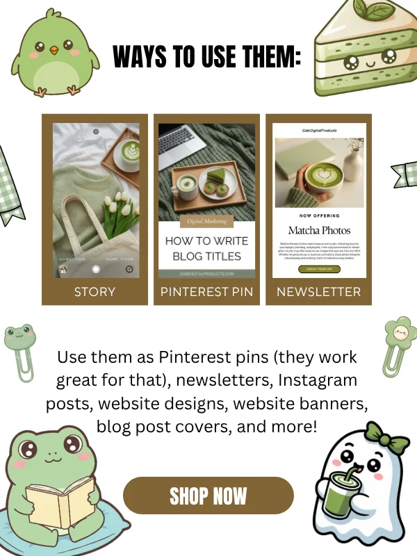 MRR/PLR Matcha Stock Images product image (10)