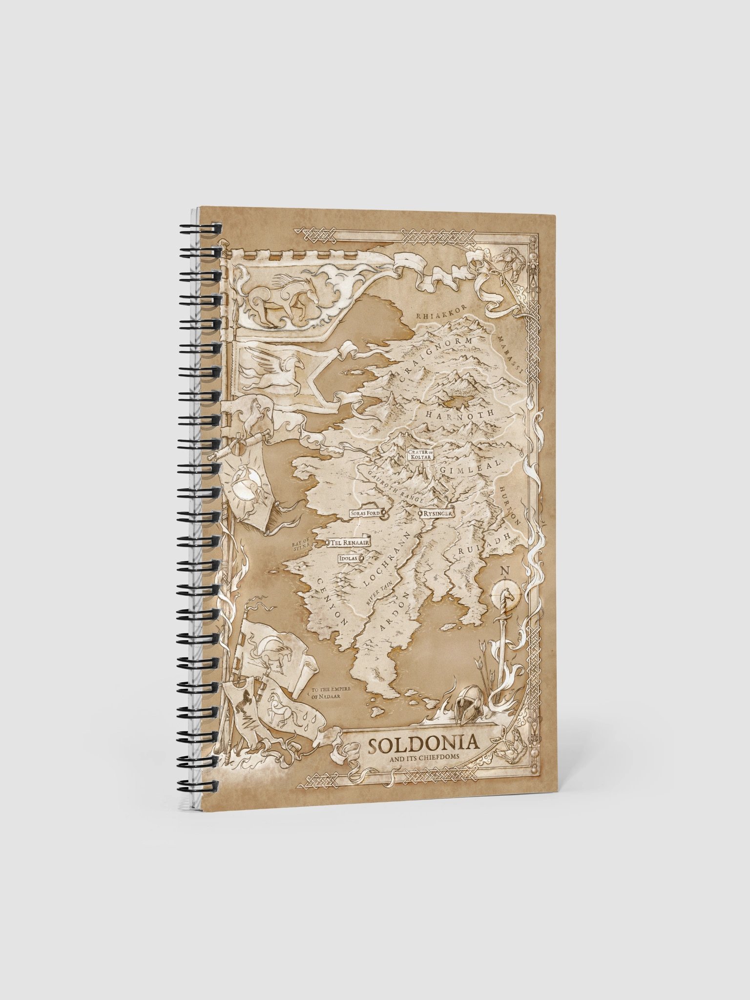 Soldonia Map Notebook product image (1)