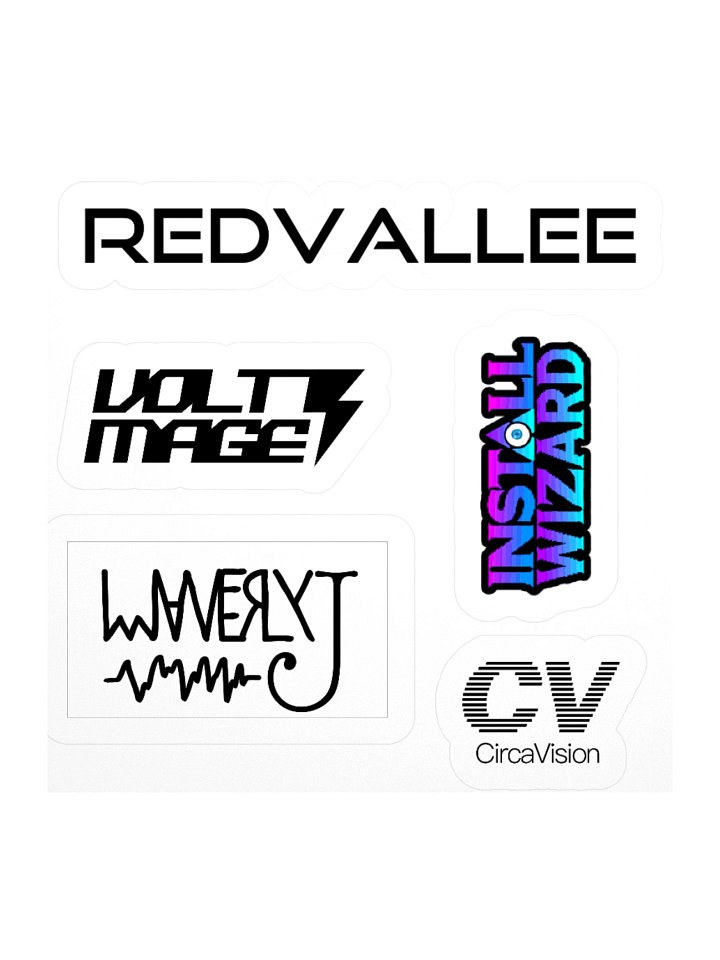 RAVE MAGES Logos Stickers product image (1)