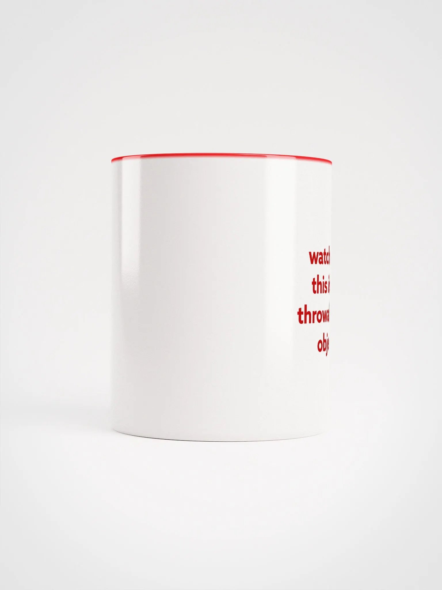 Probable Weapon Mug, red product image (5)