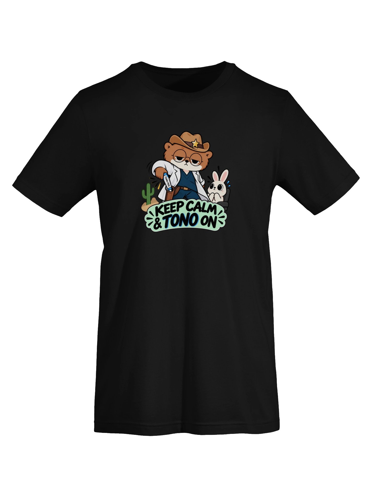 Sleepy Optometrist Keep Calm & Tono On T-Shirt product image (7)