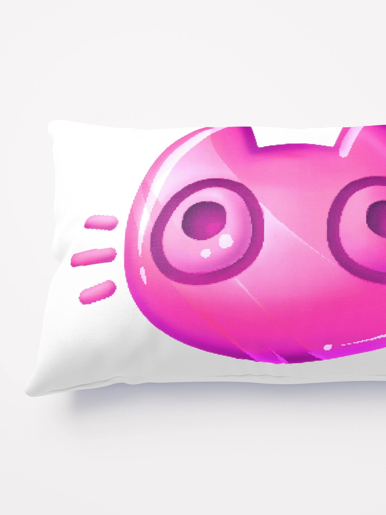 Long Cushion - Pink Cat Face product image (4)