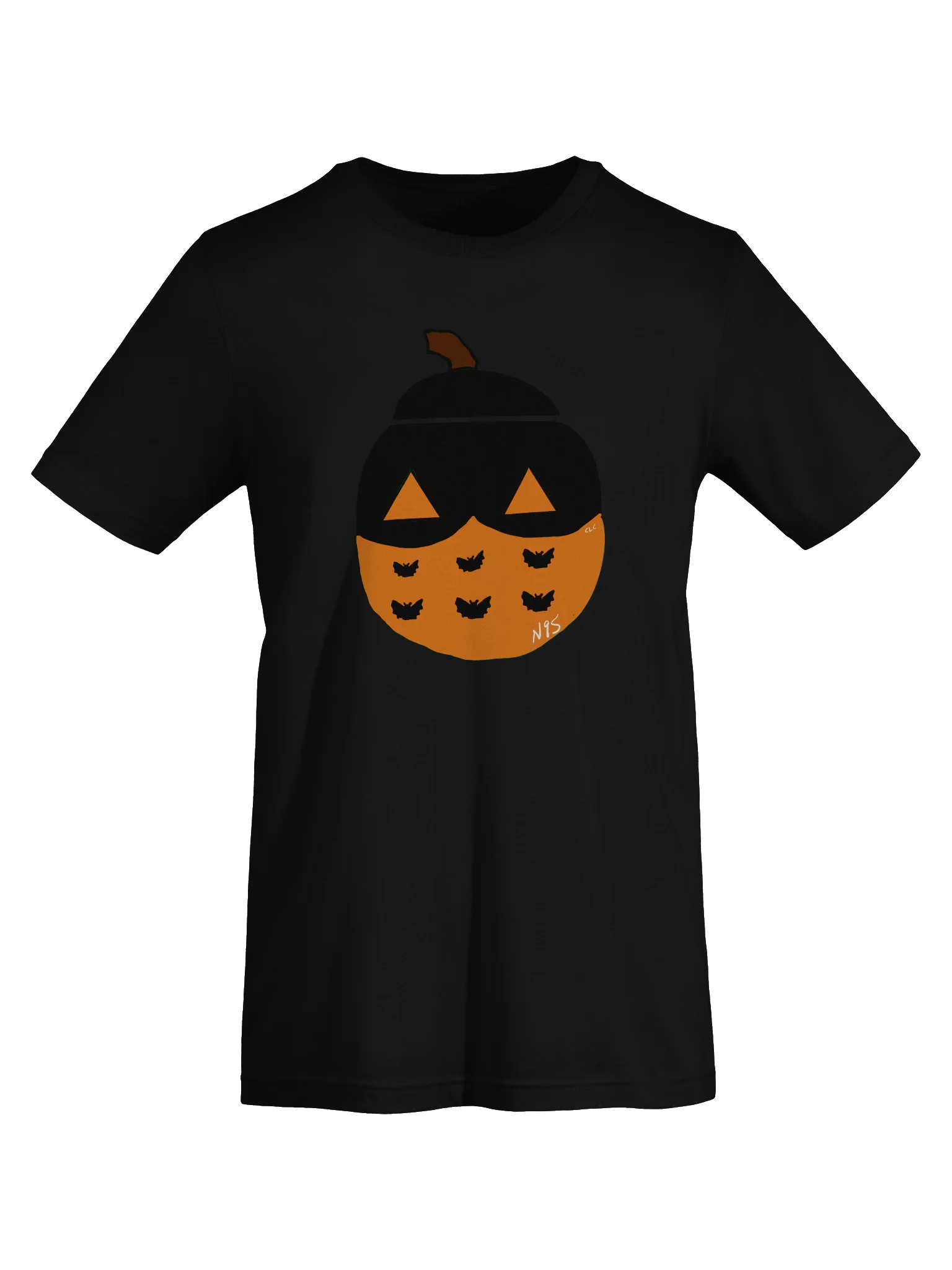 Mask-O-Lantern tee (orange mask) product image (7)