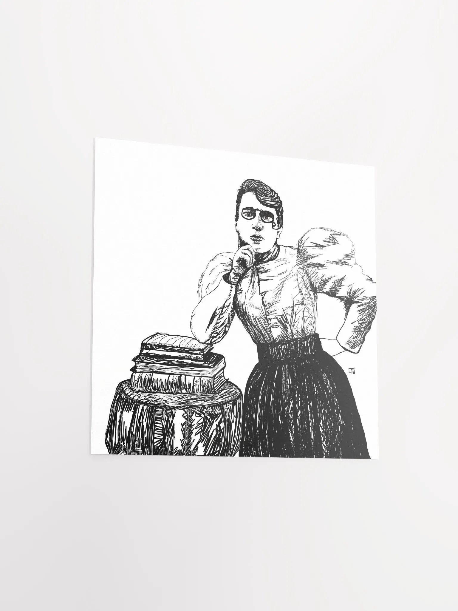 Emma Goldman Print - Black & White product image (3)