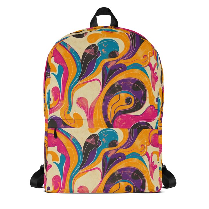Swirling Dreams All-Over Print Backpack product image (1)