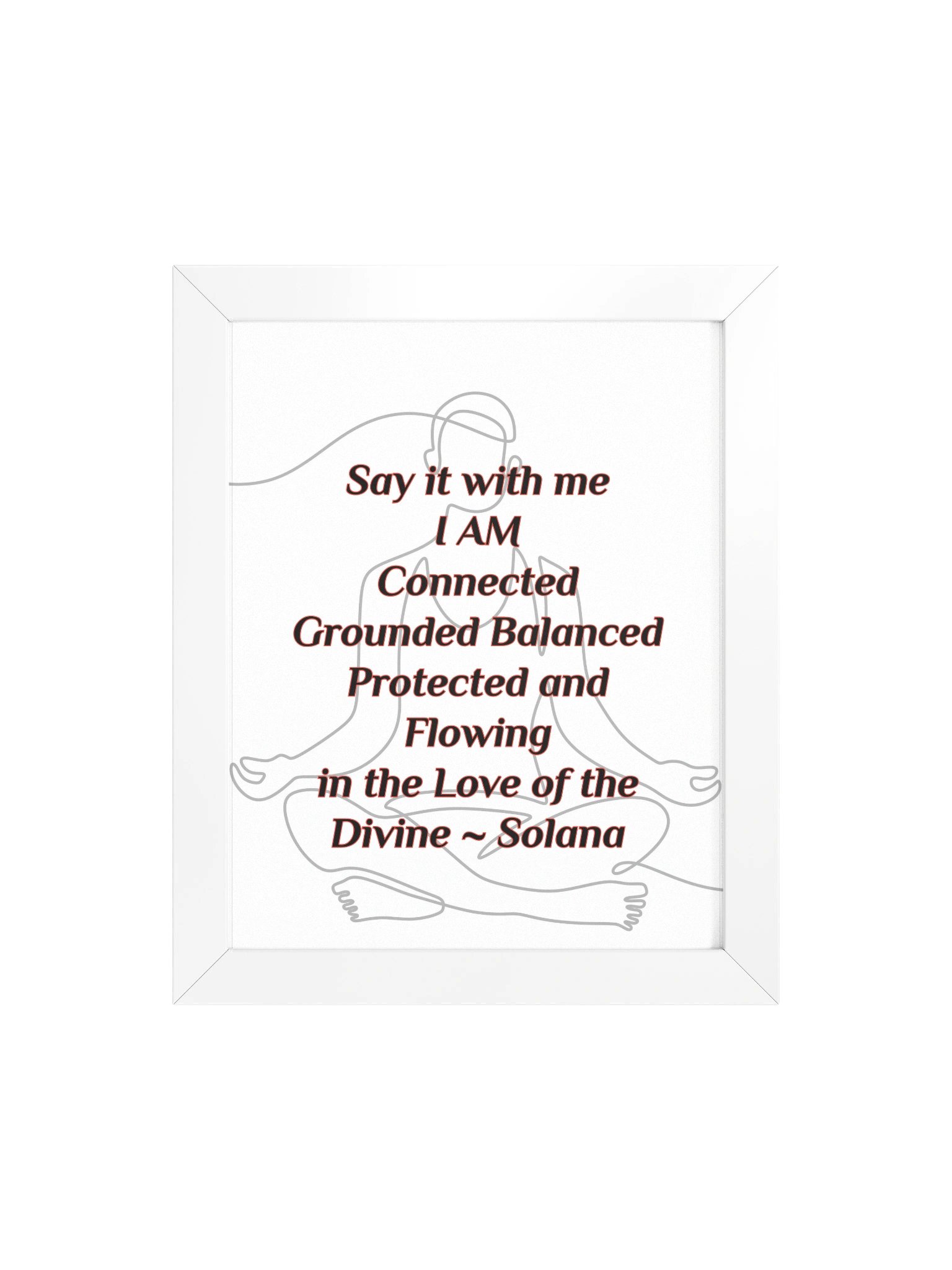 Solanas Mantra White Frame product image (16)