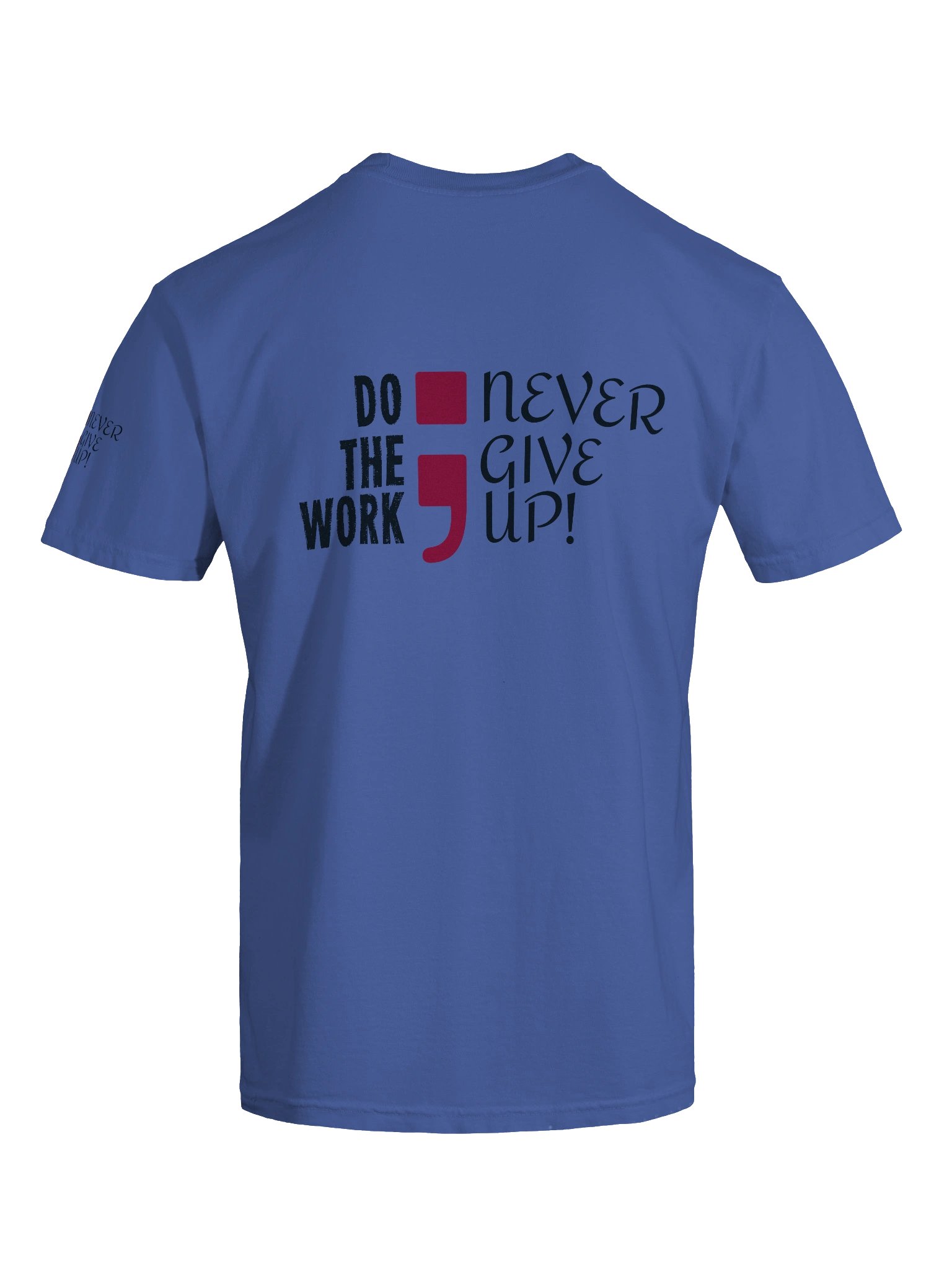 Never Give Up Semicolon Tee product image (75)
