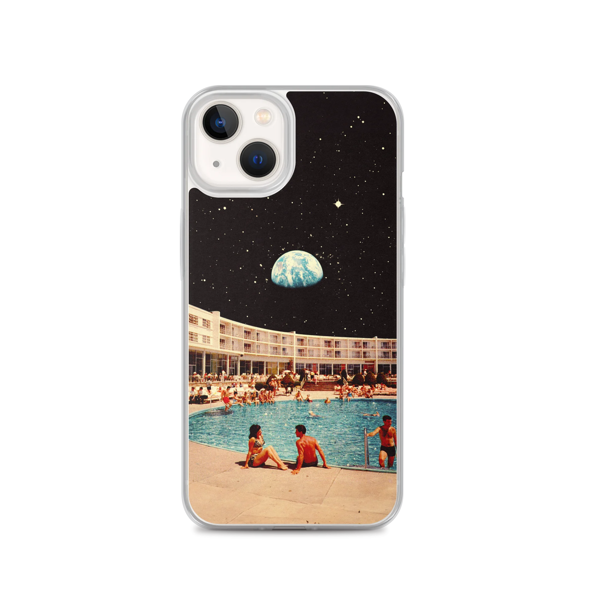 Lunar Pool Clear Case product image (1)