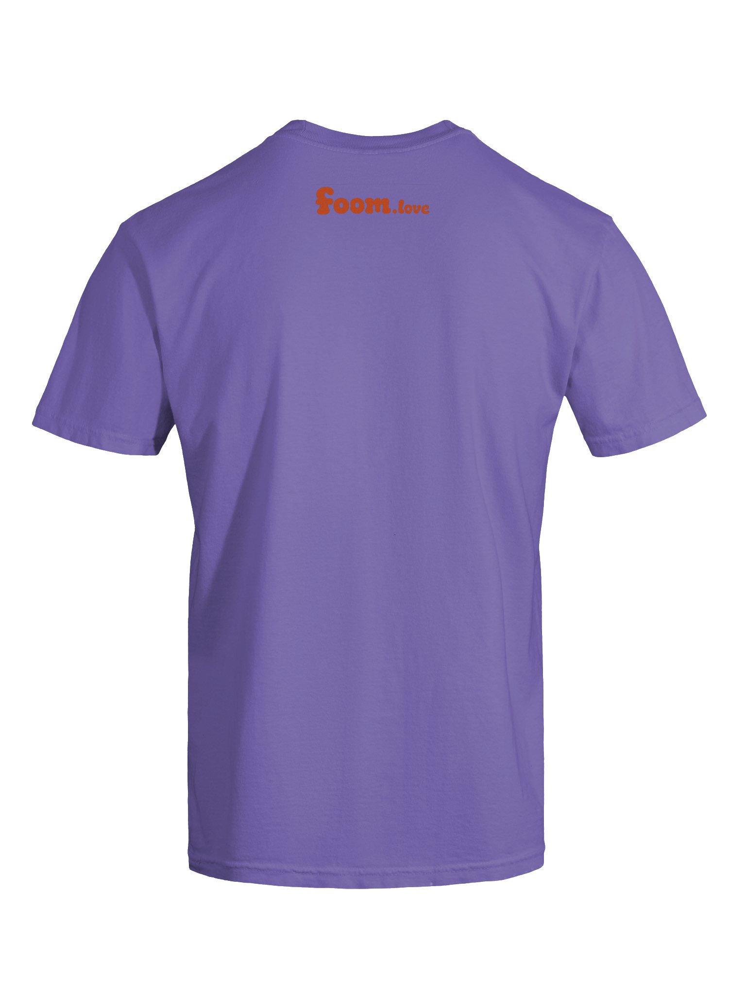 Foom! Orange Violet Bubble Splash Tee product image (7)