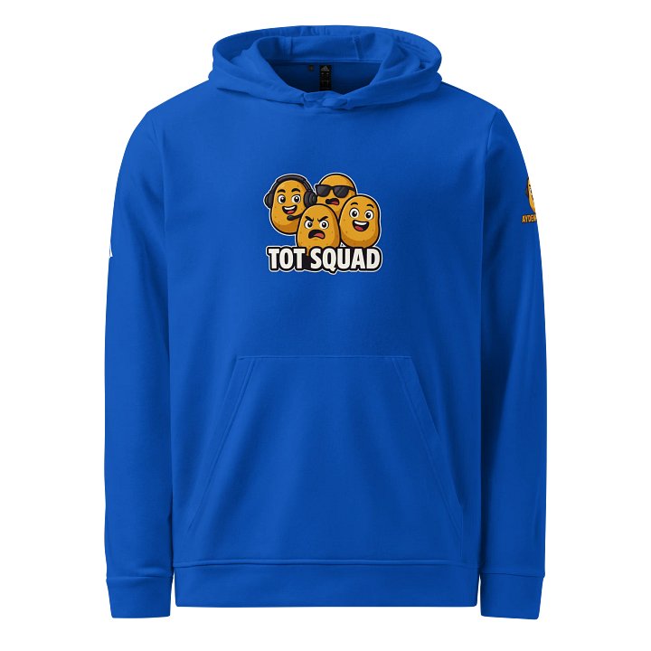 Blue Adidas Hoodie - Tot Squad product image (1)