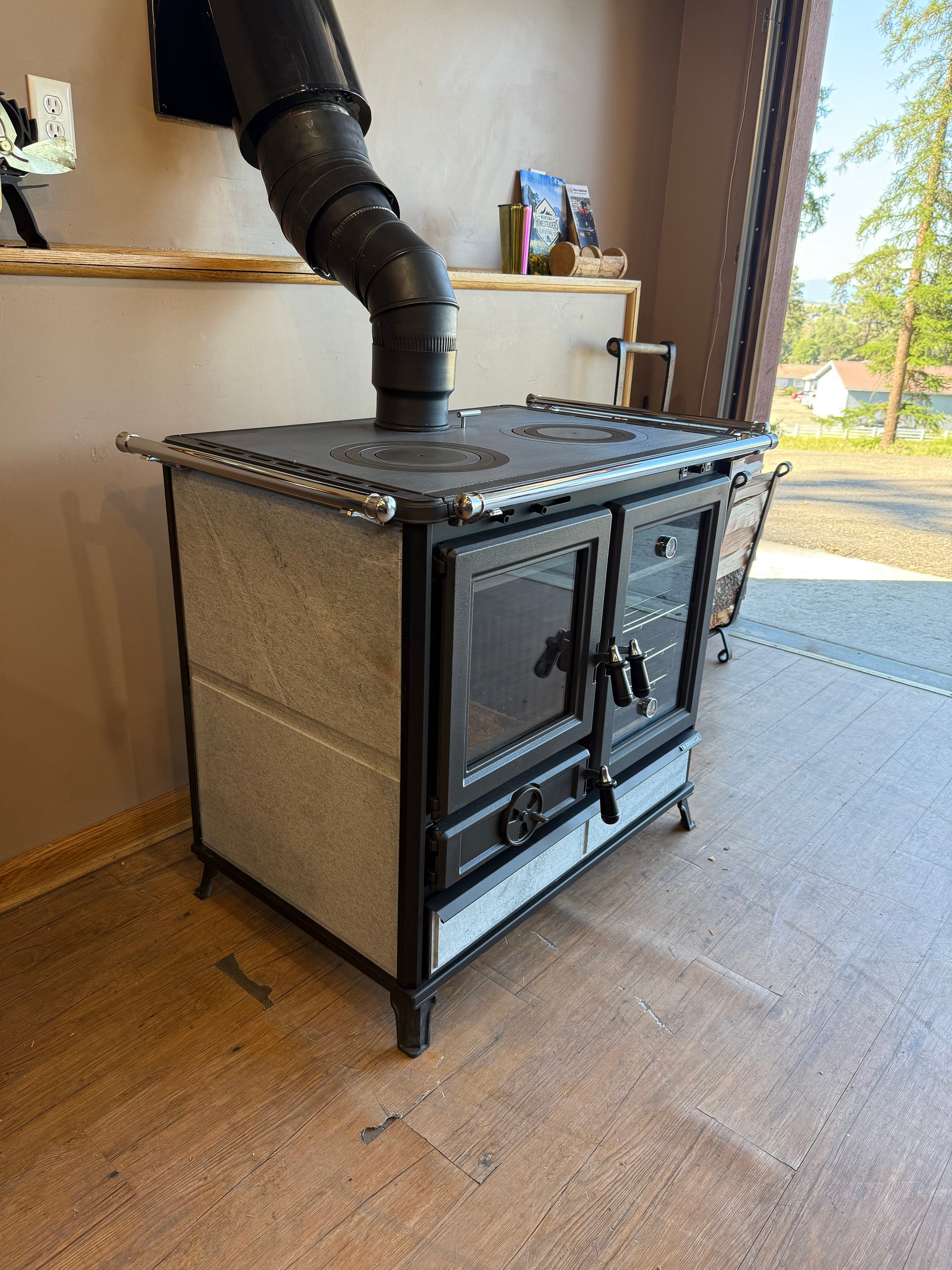 Thermorossi Margherita Soapstone Wood Cook Stove Dual Oven product image (6)