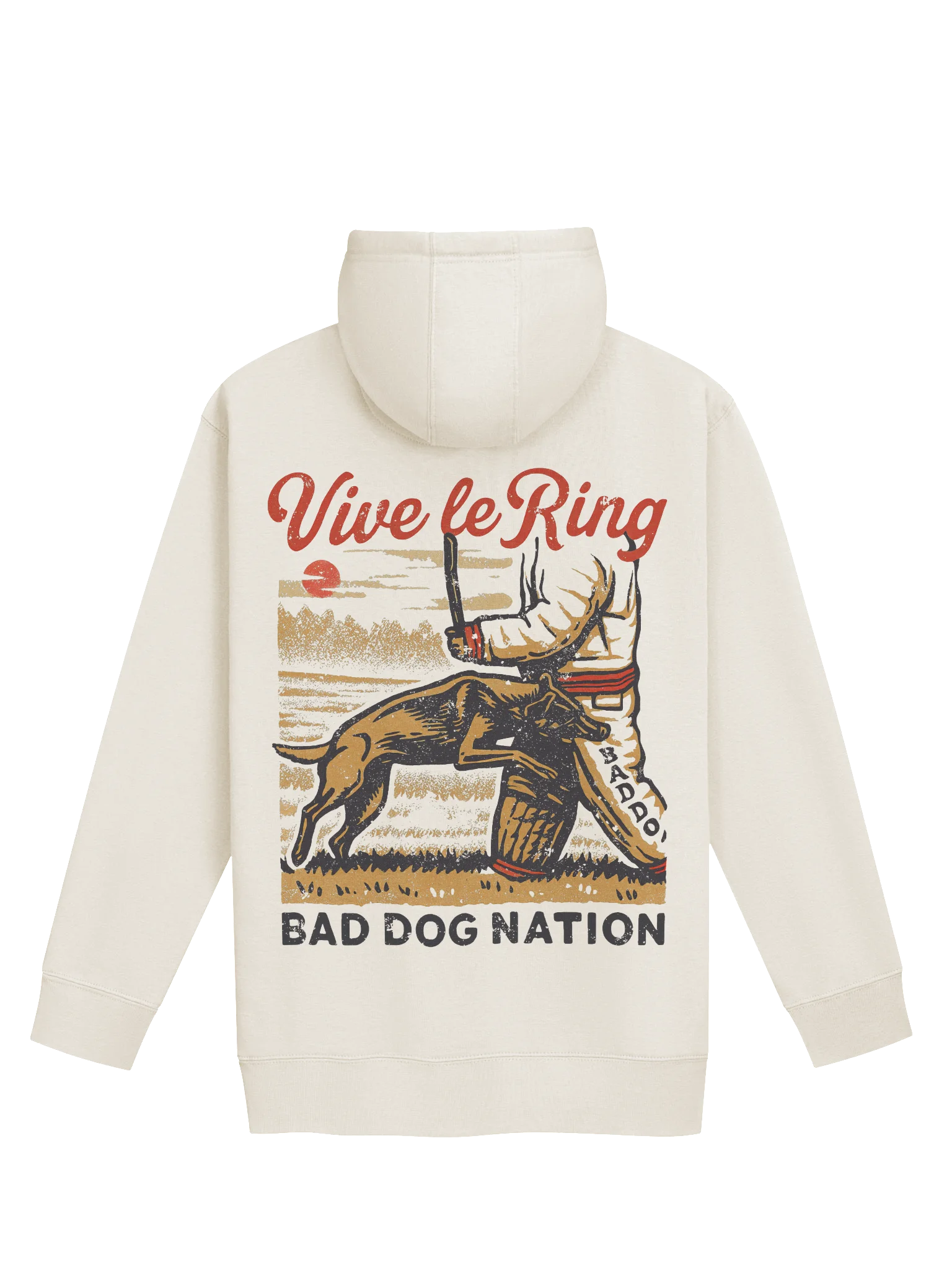 Vive le Ring Vintage - French Ring - Premium Adult Unisex Hoodie product image (1)