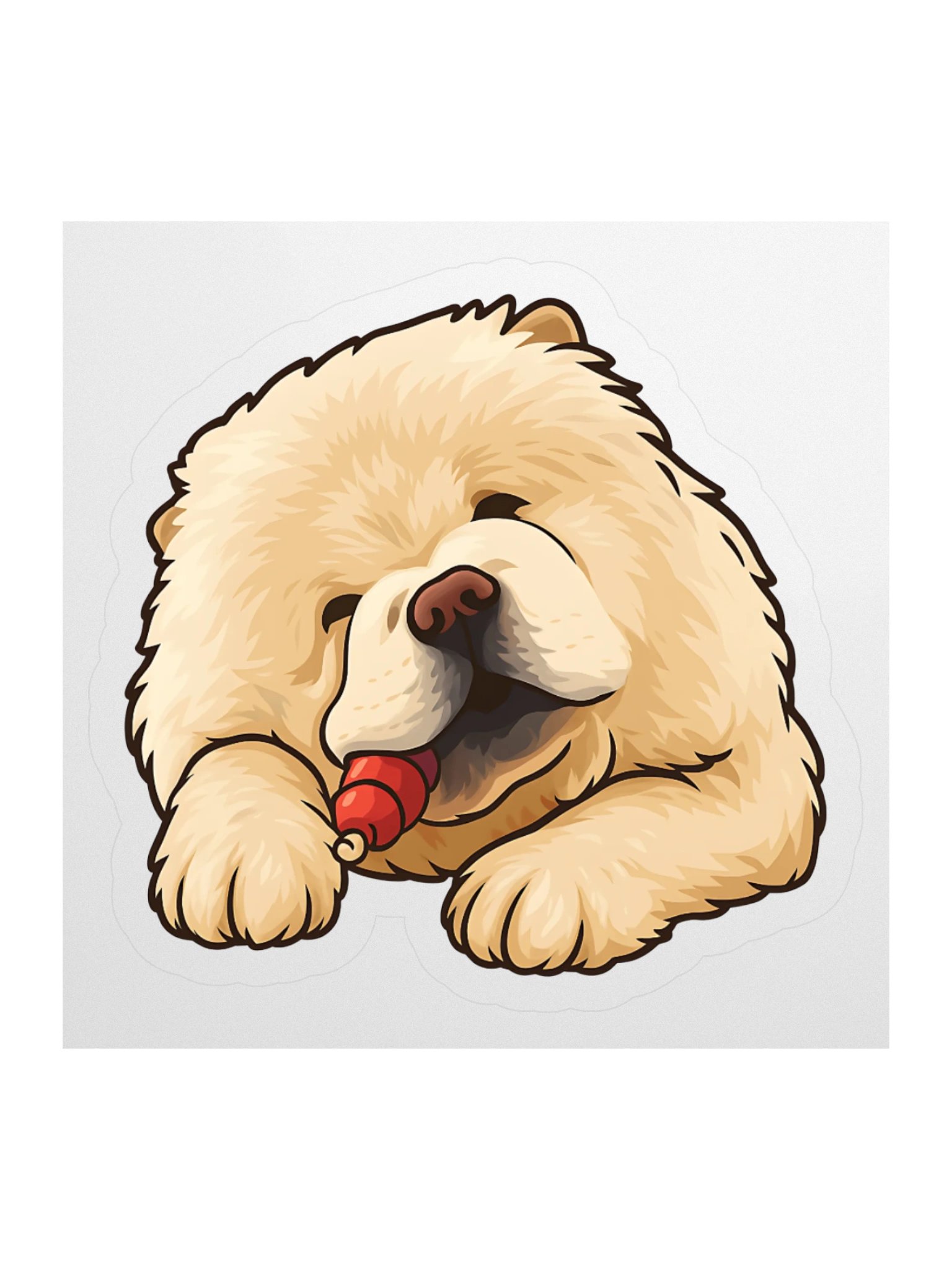 Fluffy Pie Chew Sticker product image (3)